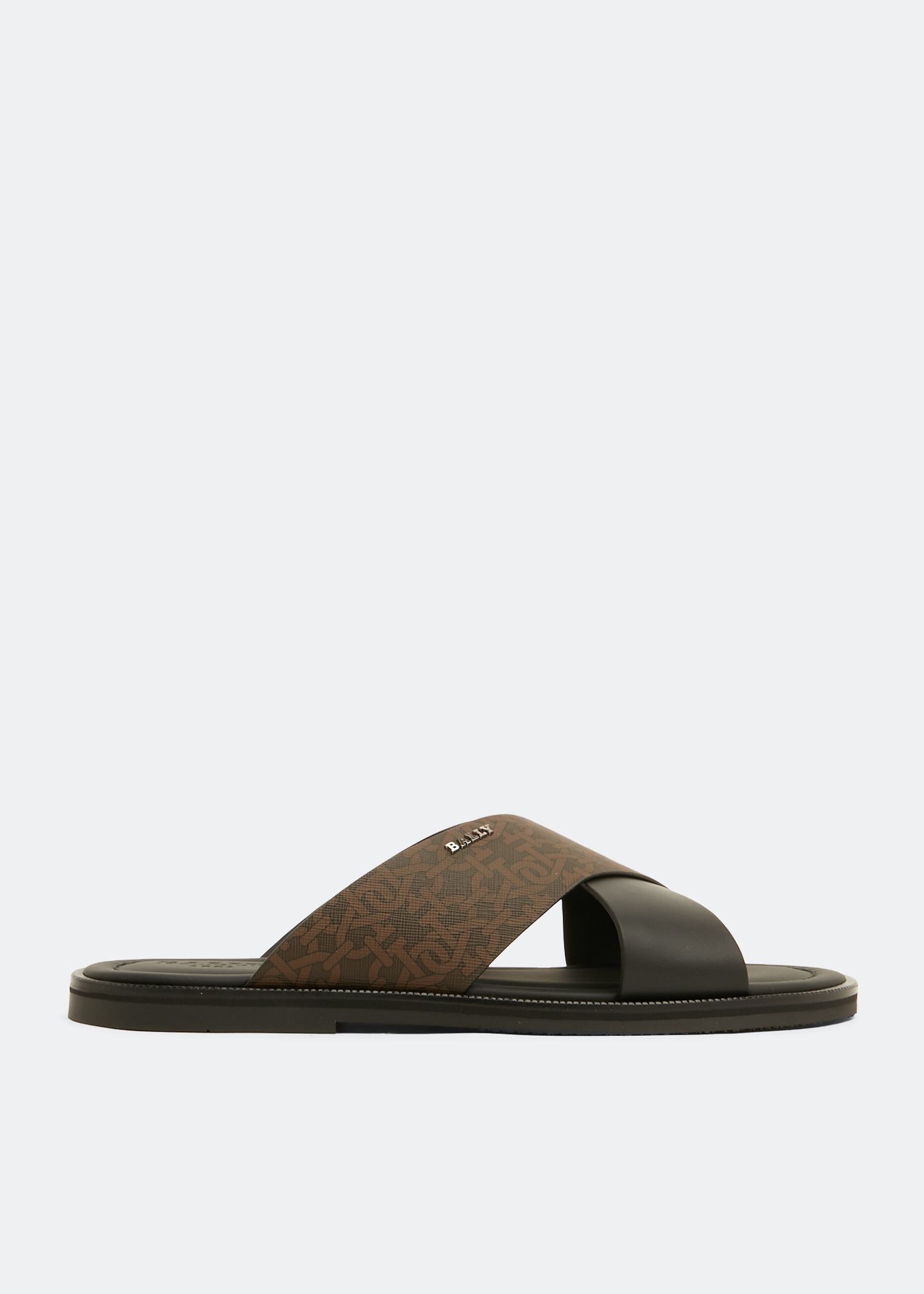 Bally o1y1224 Slippers in Dark Brown/Black Size US 7 / EU 40 - 1 Thumbnail