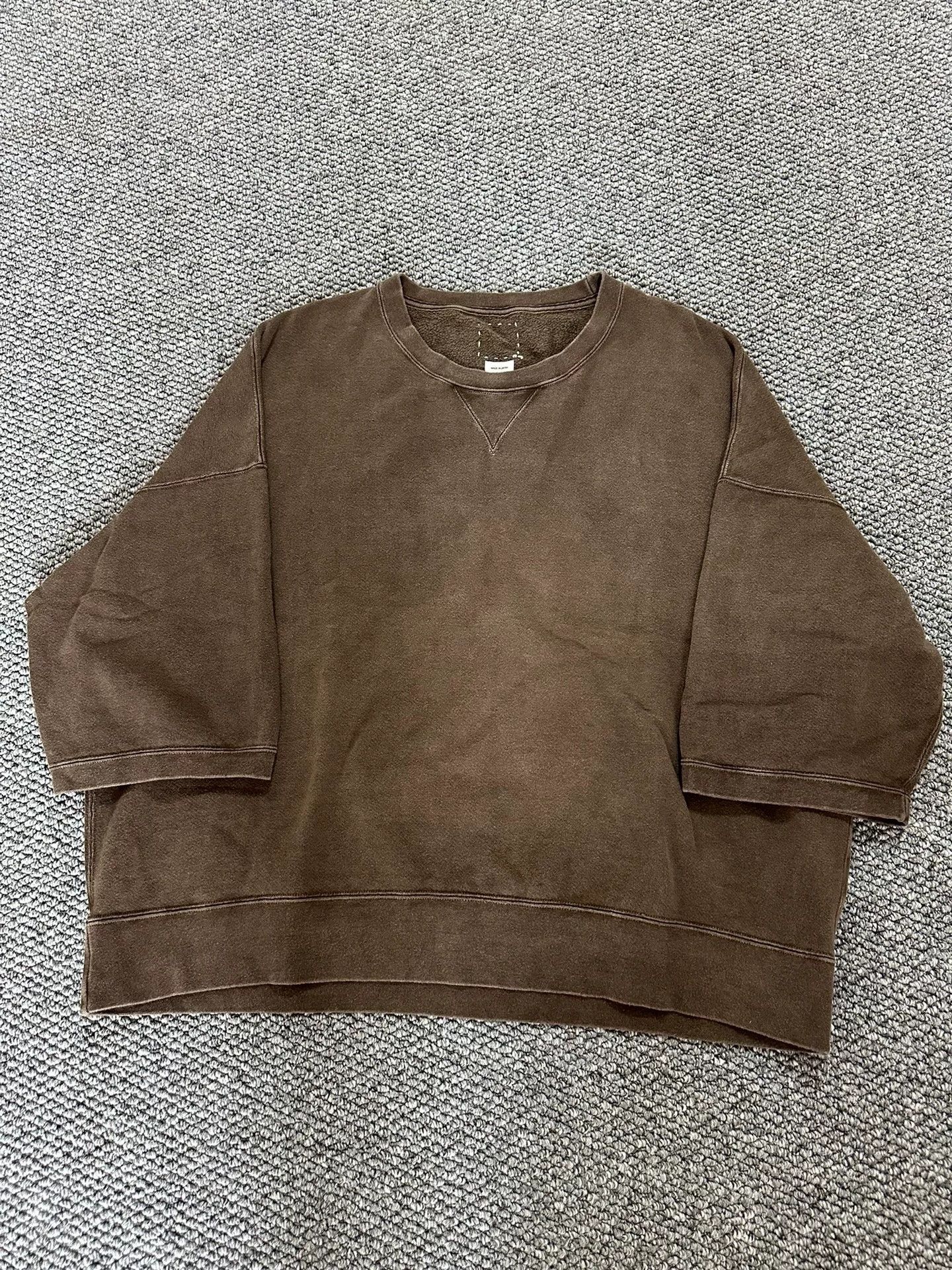 Visvim visvim Mud-Dyed 3/4 Sleeve Top Size US XL / EU 56 / 4 - 2 Thumbnail