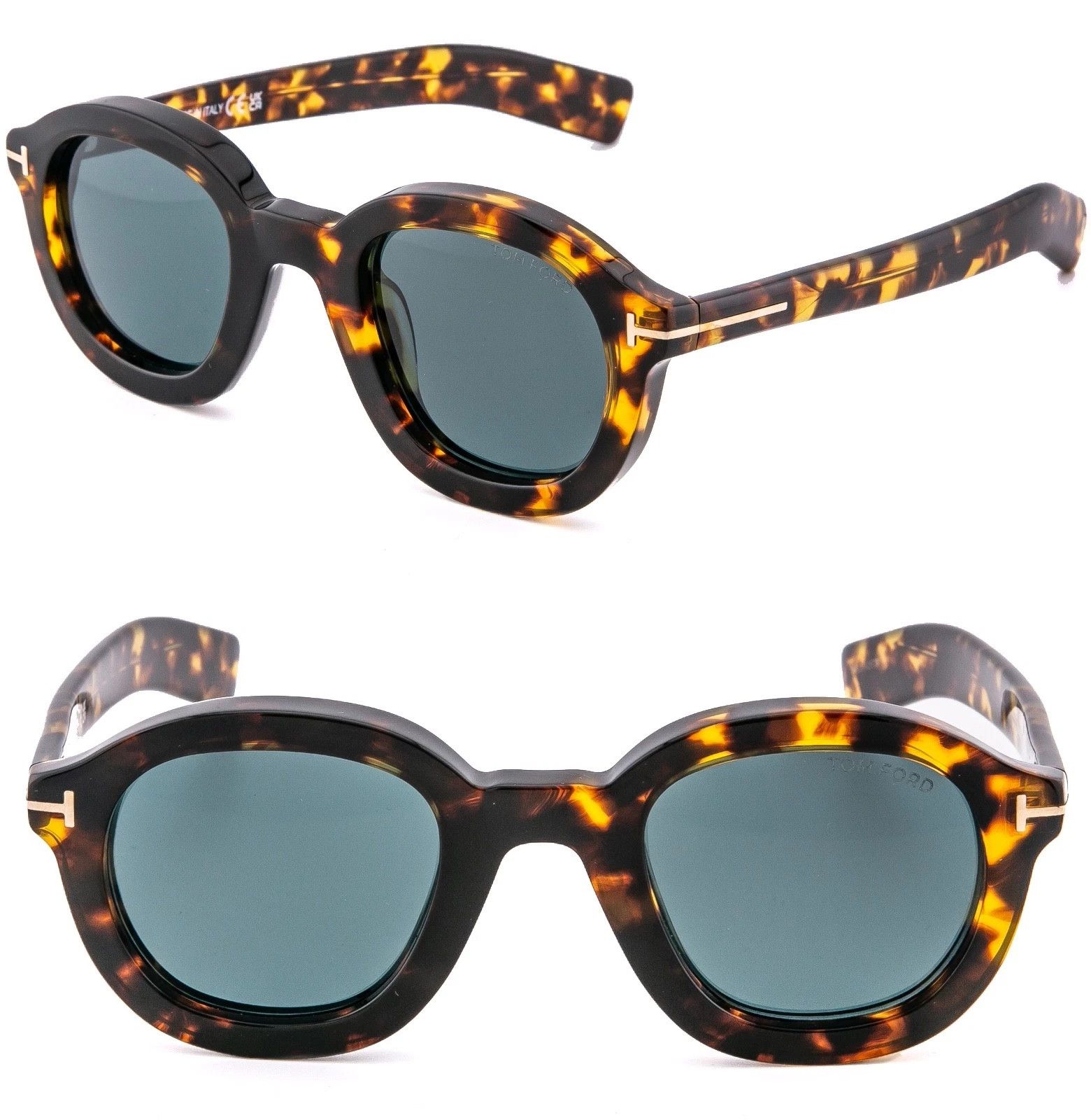Tom Ford TOM FORD RAFFA TF1100 52V Blue Unisex Sunglasses 1100 FT1100 Size ONE SIZE - 1 Thumbnail