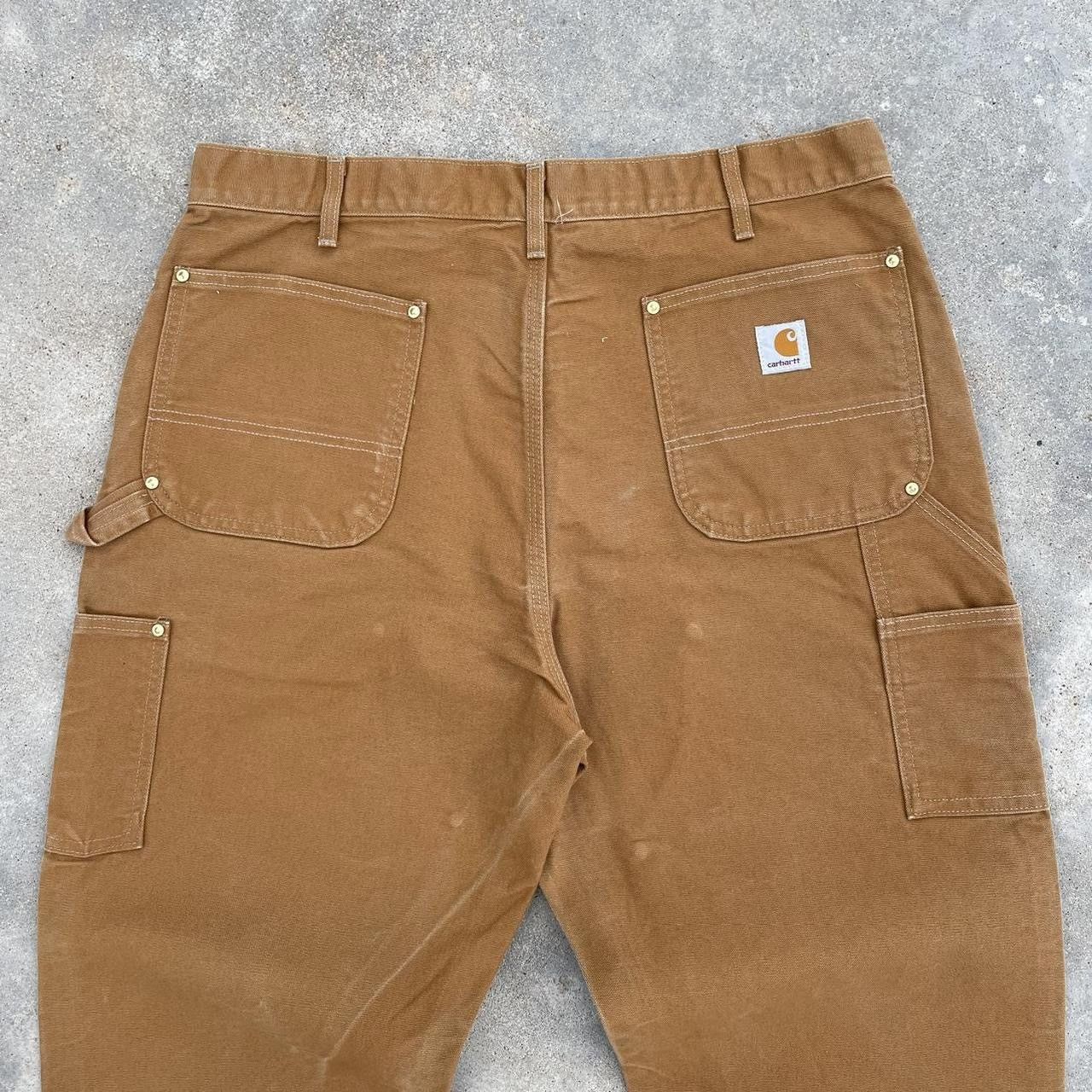 Carhartt × Vintage Crazy vintage essential 90s baggy Carhartt double knee pants Size US 38 / EU 54 - 6 Thumbnail