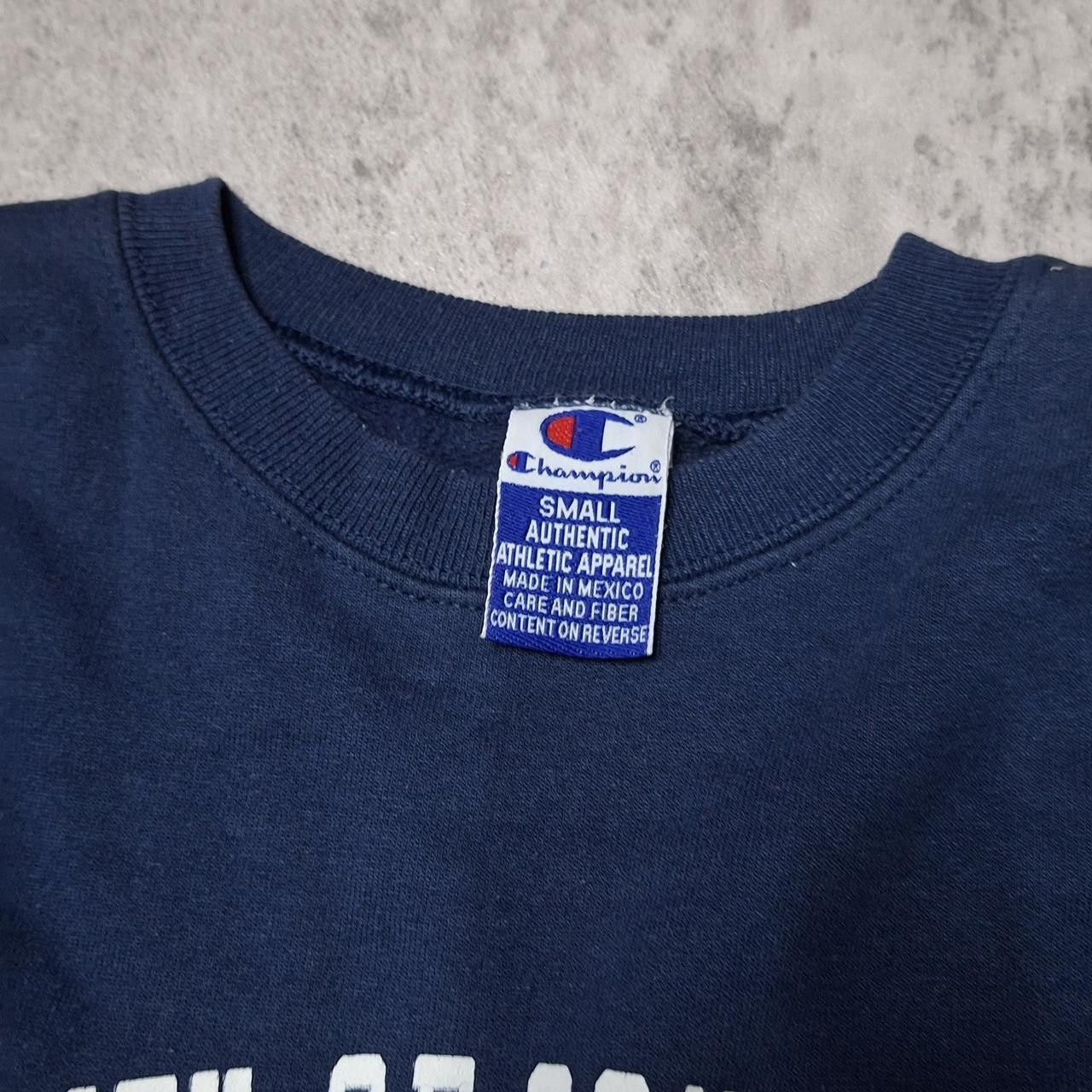 Champion Champion husky navy hoodie boxy Size US S / EU 44-46 / 1 - 3 Thumbnail