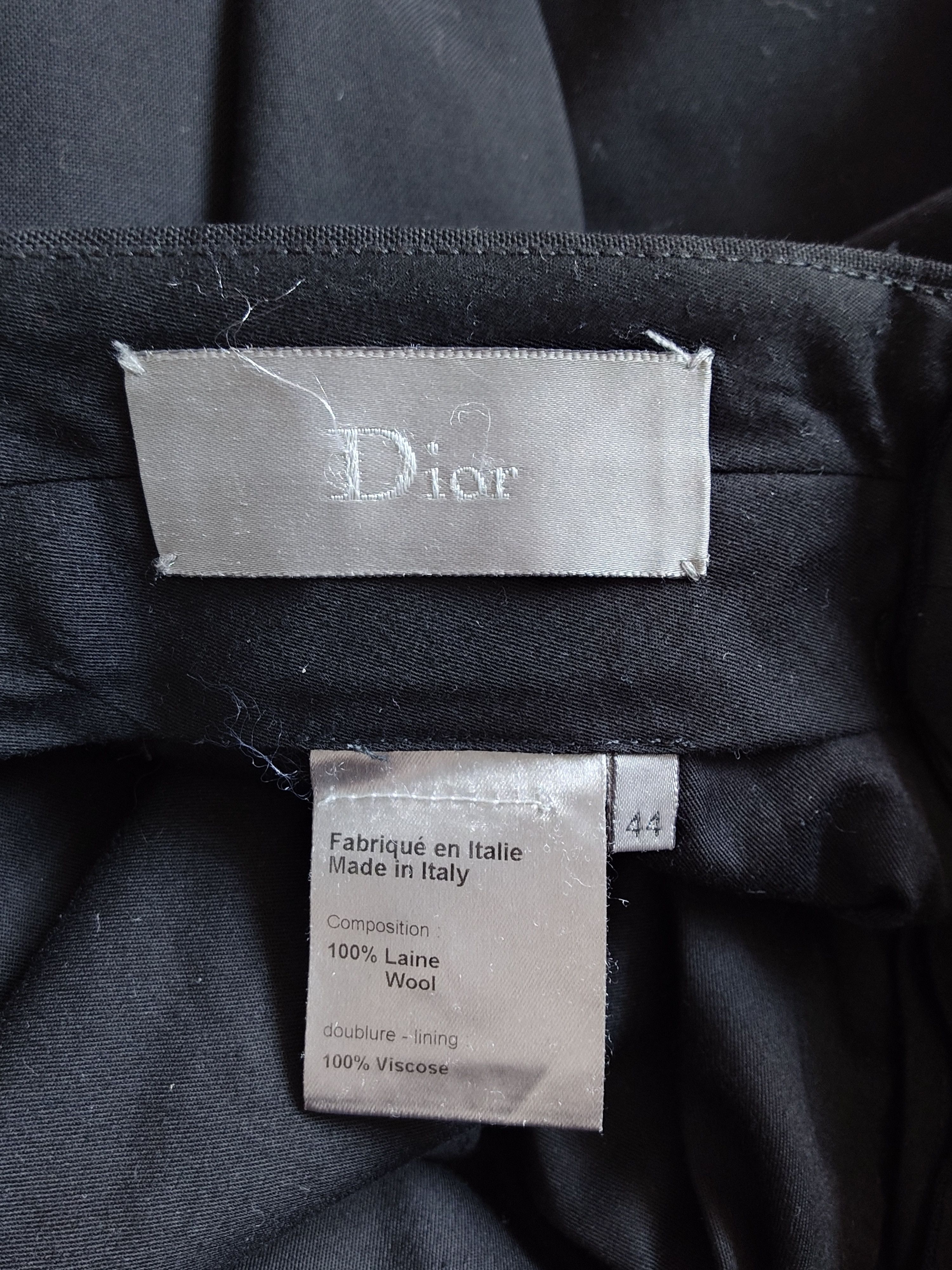 Dior Dior HOMME AW09 Zipper Trousers Size US 28 / EU 44 - 4 Thumbnail