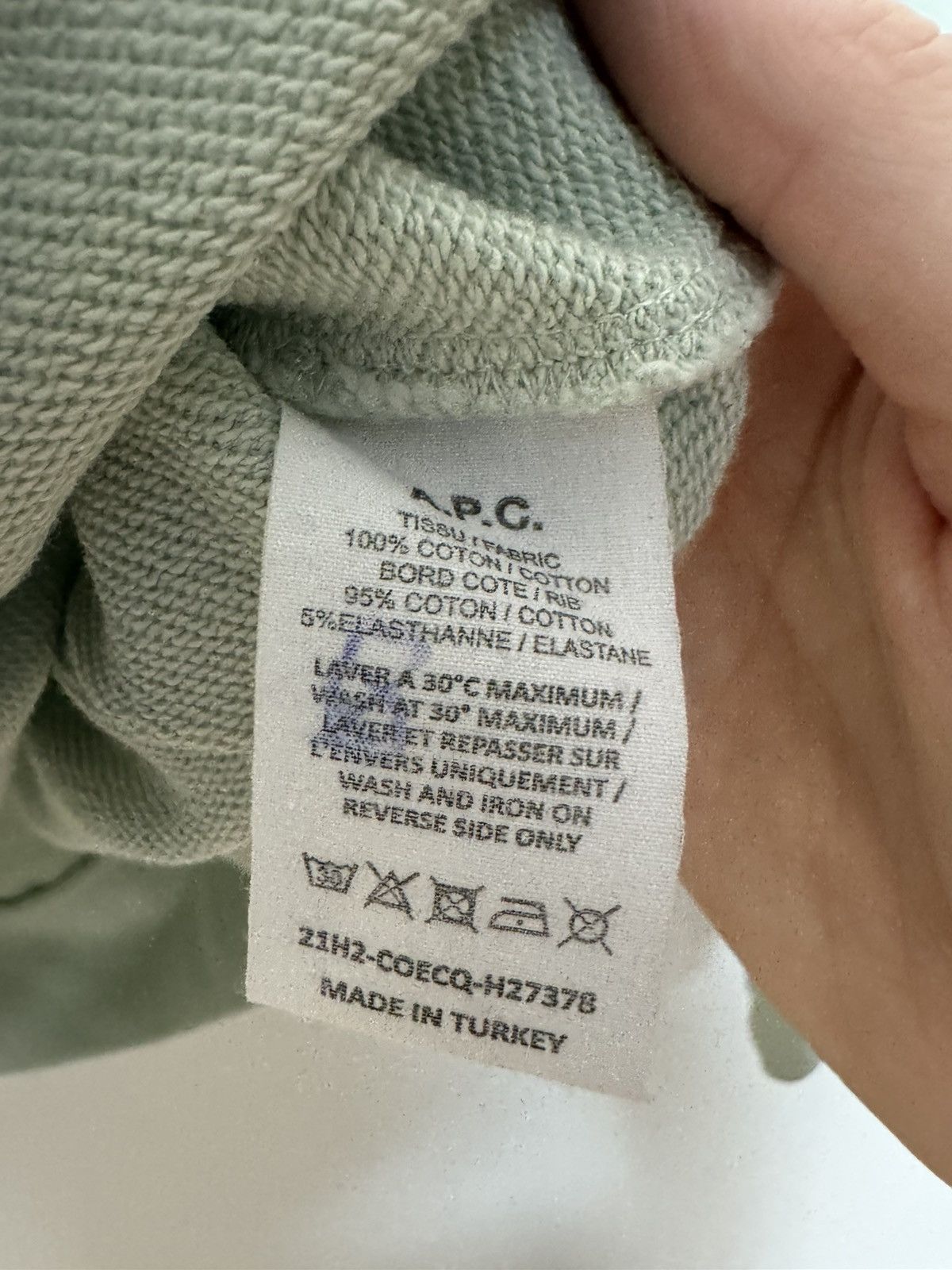 A.P.C. A.P.C logo sweatshirt luxury designer streetwear avantgarde Size US M / EU 48-50 / 2 - 11 Thumbnail