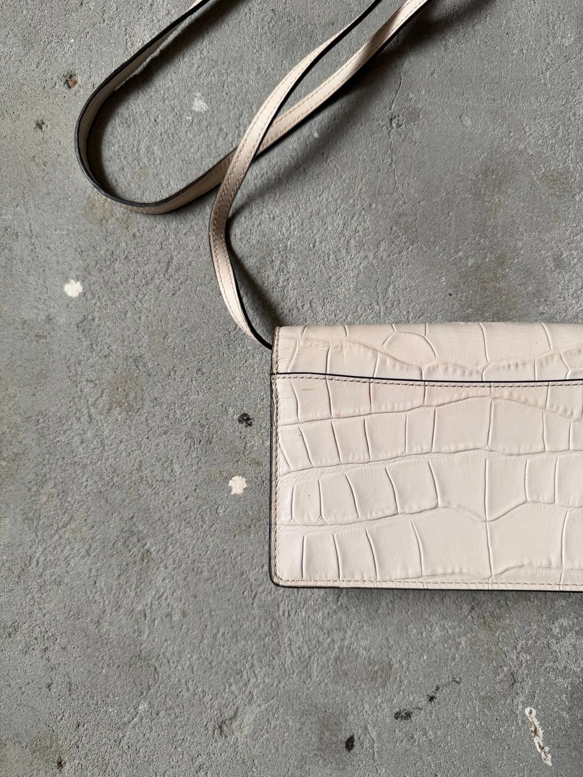 Coach Coach Hayden Foldover Crossbody Clutch Bag White Size ONE SIZE - 7 Thumbnail