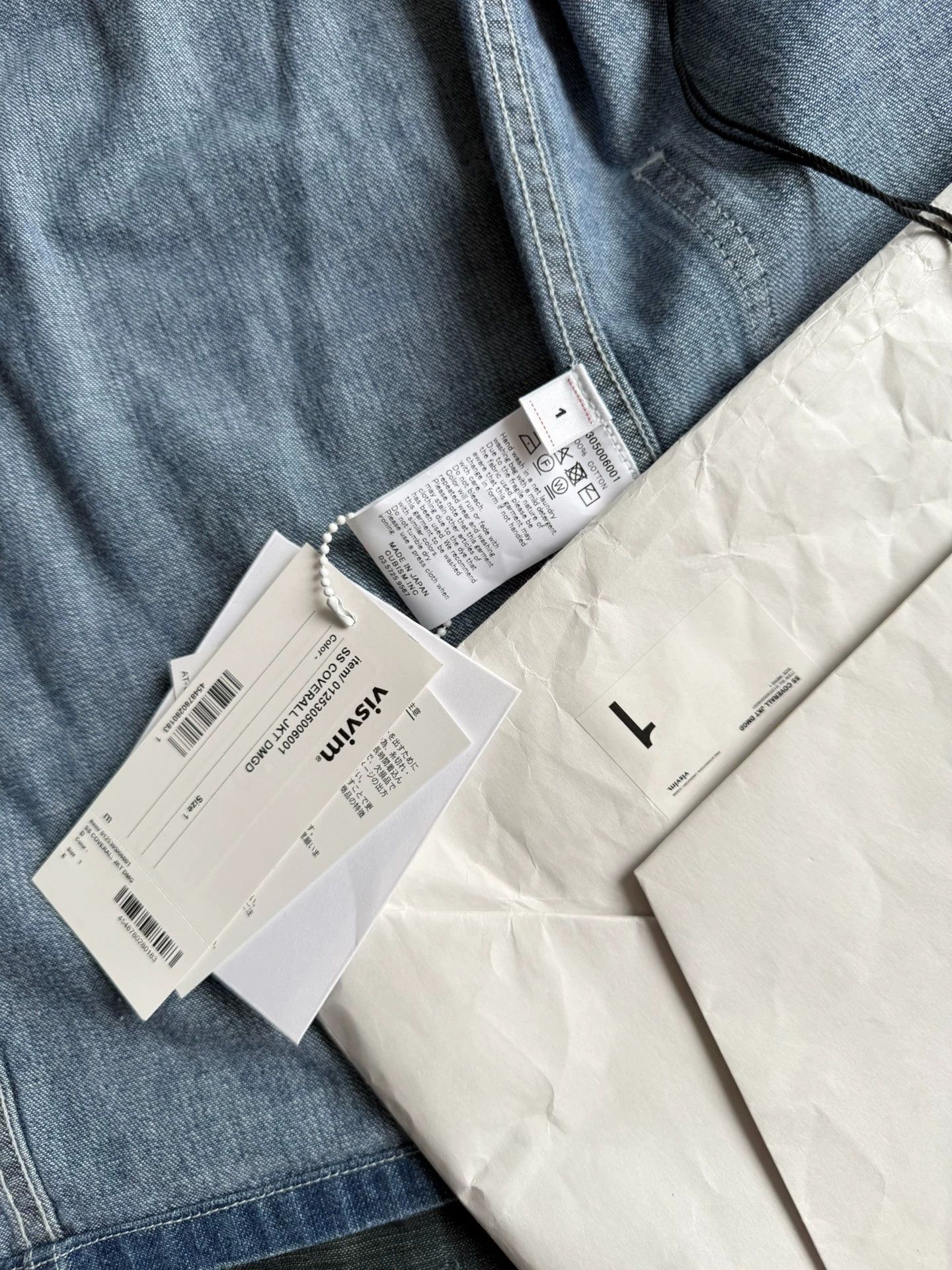 Visvim VISVIM 25SS SPOT MOTORS SS COVERALL JKT DMGD Size US S / EU 44-46 / 1 - 9 Thumbnail