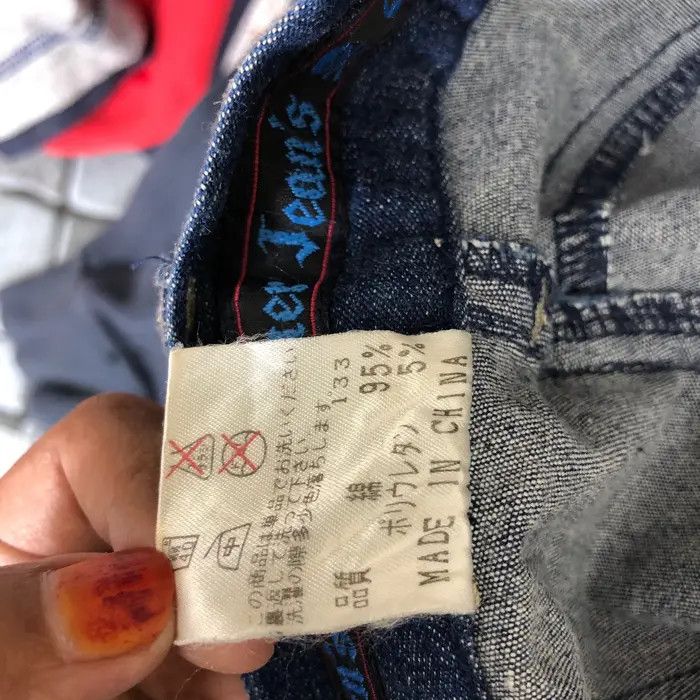 Jean Paul Gaultier Vtg 90’ JEAN PAUL GAULTIER Blue Jeans Denim Slim Fit Pant Size 28" / US 6 / IT 42 - 9 Thumbnail