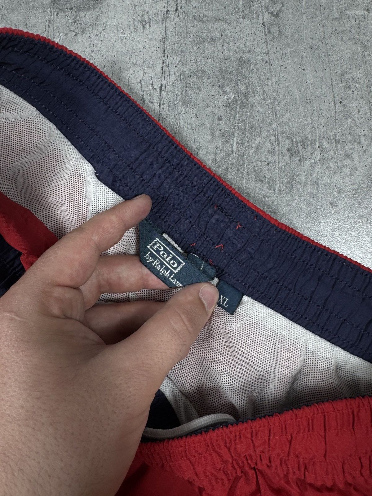 Polo Ralph Lauren × Vintage Vintage 90s Polo Sport Ralph Lauren Nylon shorts casual Y2K Size US 36 / EU 52 - 6 Thumbnail