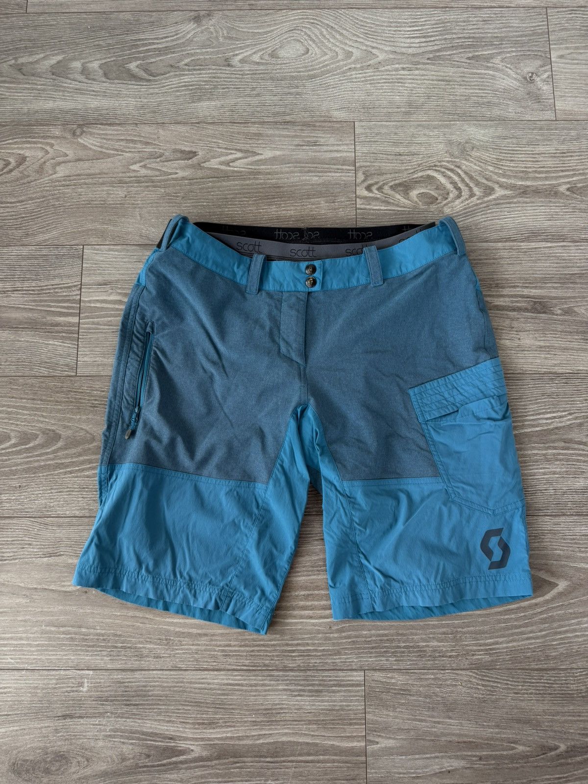 Schott Scott Gorpcore Light Summer Bike 2 in 1 Pillow Vibe Shorts Size US 33 - 7 Thumbnail