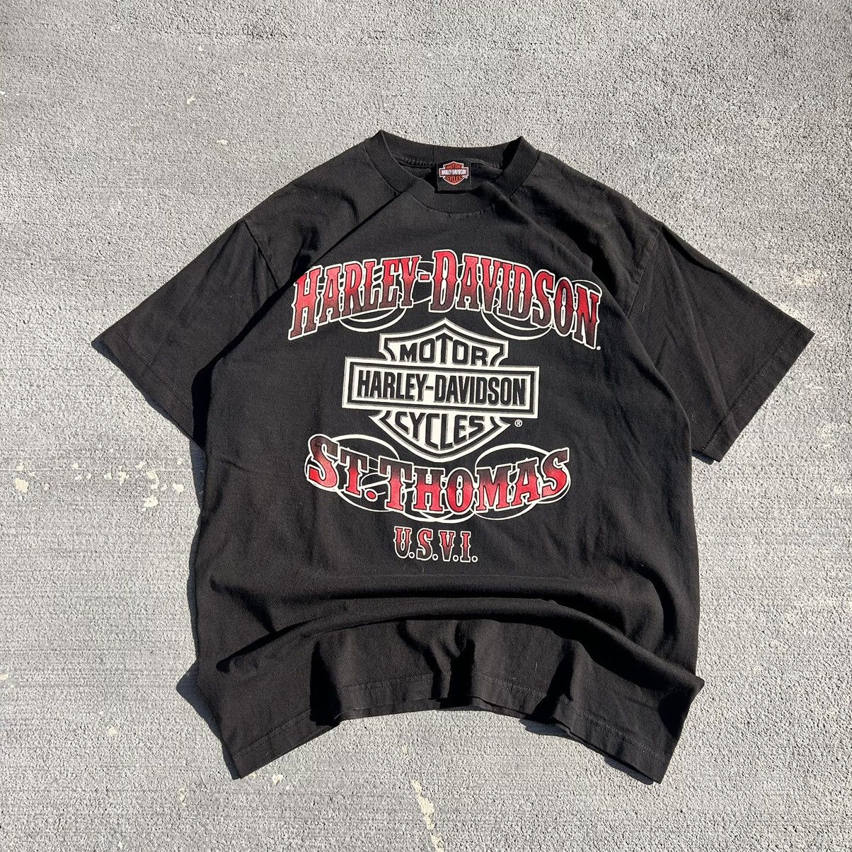 Harley Davidson × Vintage Vintage Harley davidson Tee’s Size US L / EU 52-54 / 3 - 3 Thumbnail