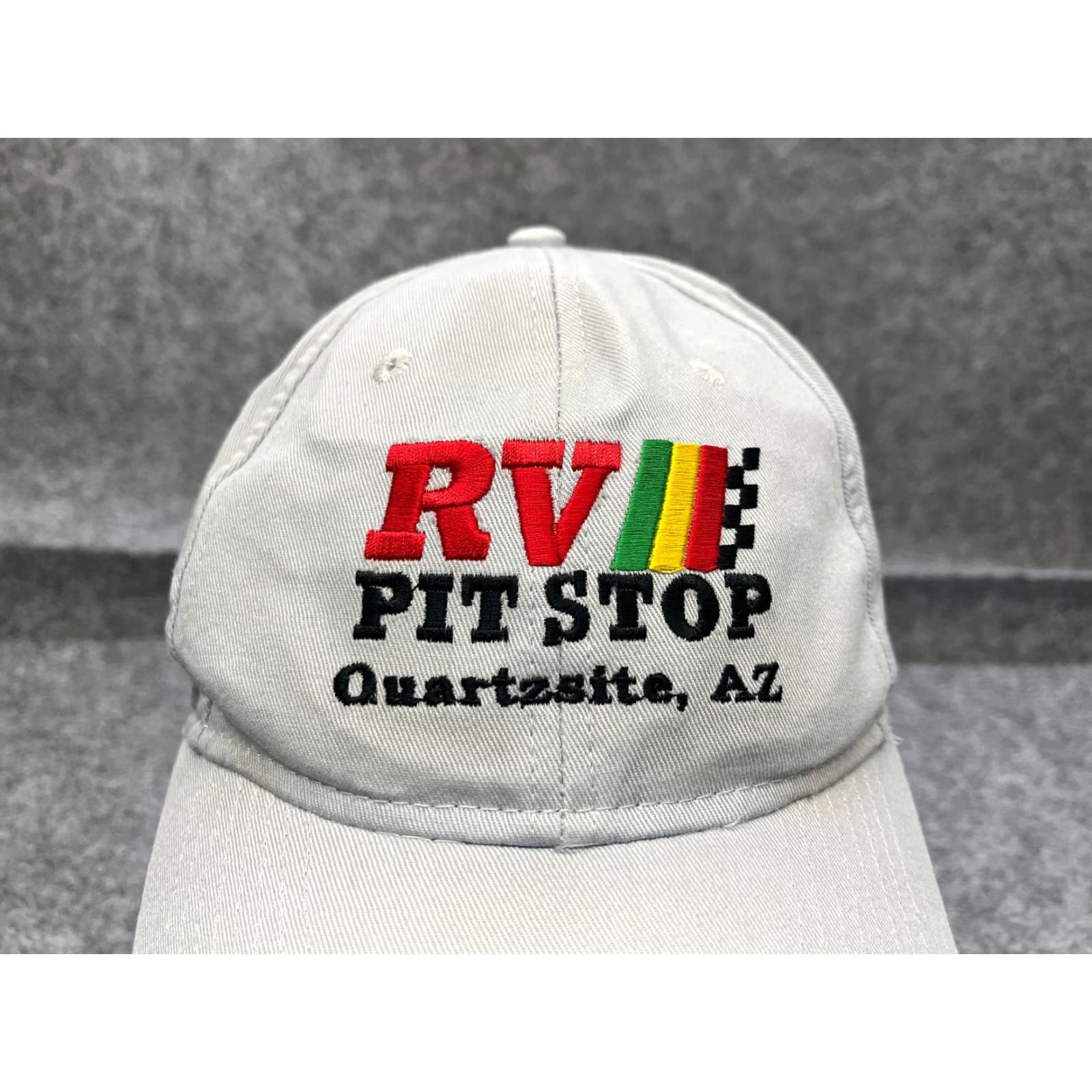 Vintage Ultra Club Hat Baseball Cap Adjustable One Size Gray 100% Cotton Outdoor RV Pit Stop Mens Size ONE SIZE - 2 Thumbnail