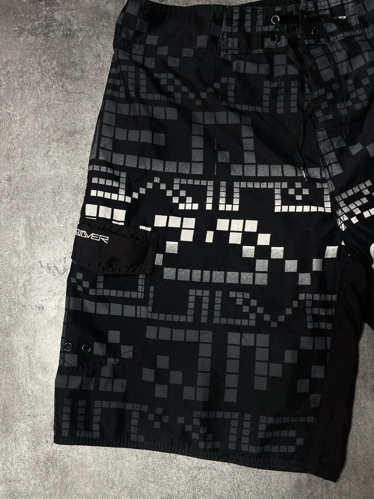Quiksilver × Vintage 🔥Offers🔥Quiksilver Vintage Y2K Shorts All Over Print Rare Size US 38 / EU 54 - 5 Thumbnail