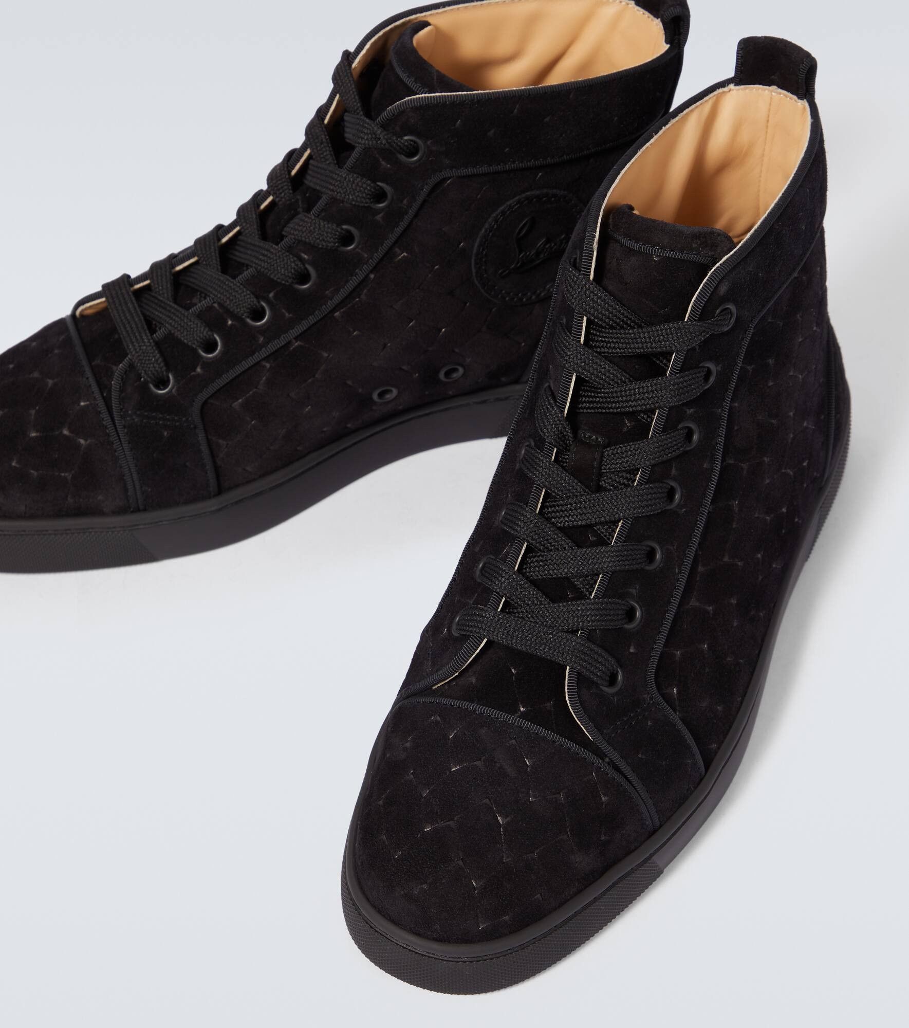 Christian Louboutin o1s1wg110525 Louis Junior Orlato Flat in Black Size US 10 / EU 43 - 2 Thumbnail