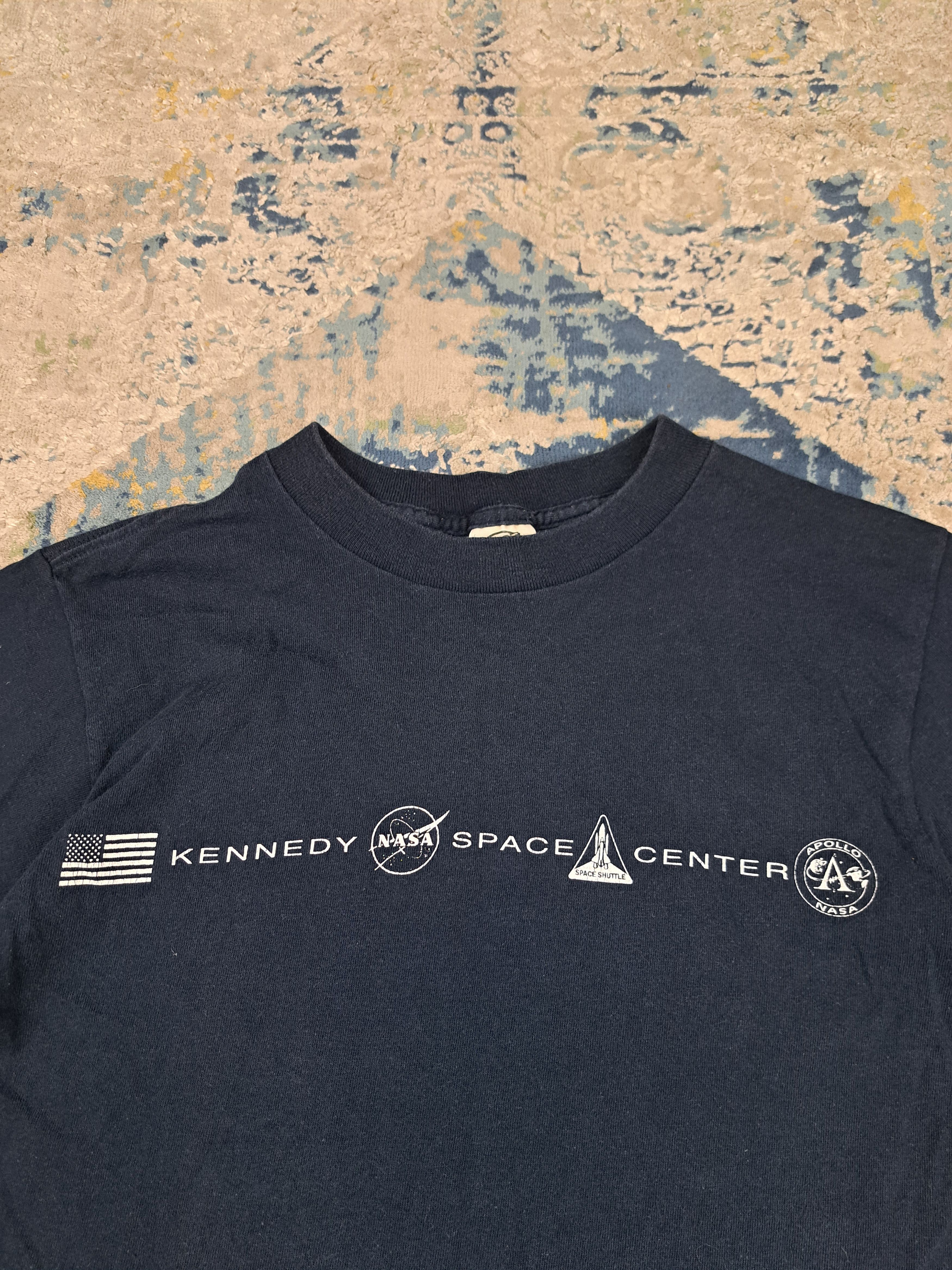NASA Vintage 90s Kennedy Space Center Single Stitch Tee Size US S / EU 44-46 / 1 - 2 Thumbnail