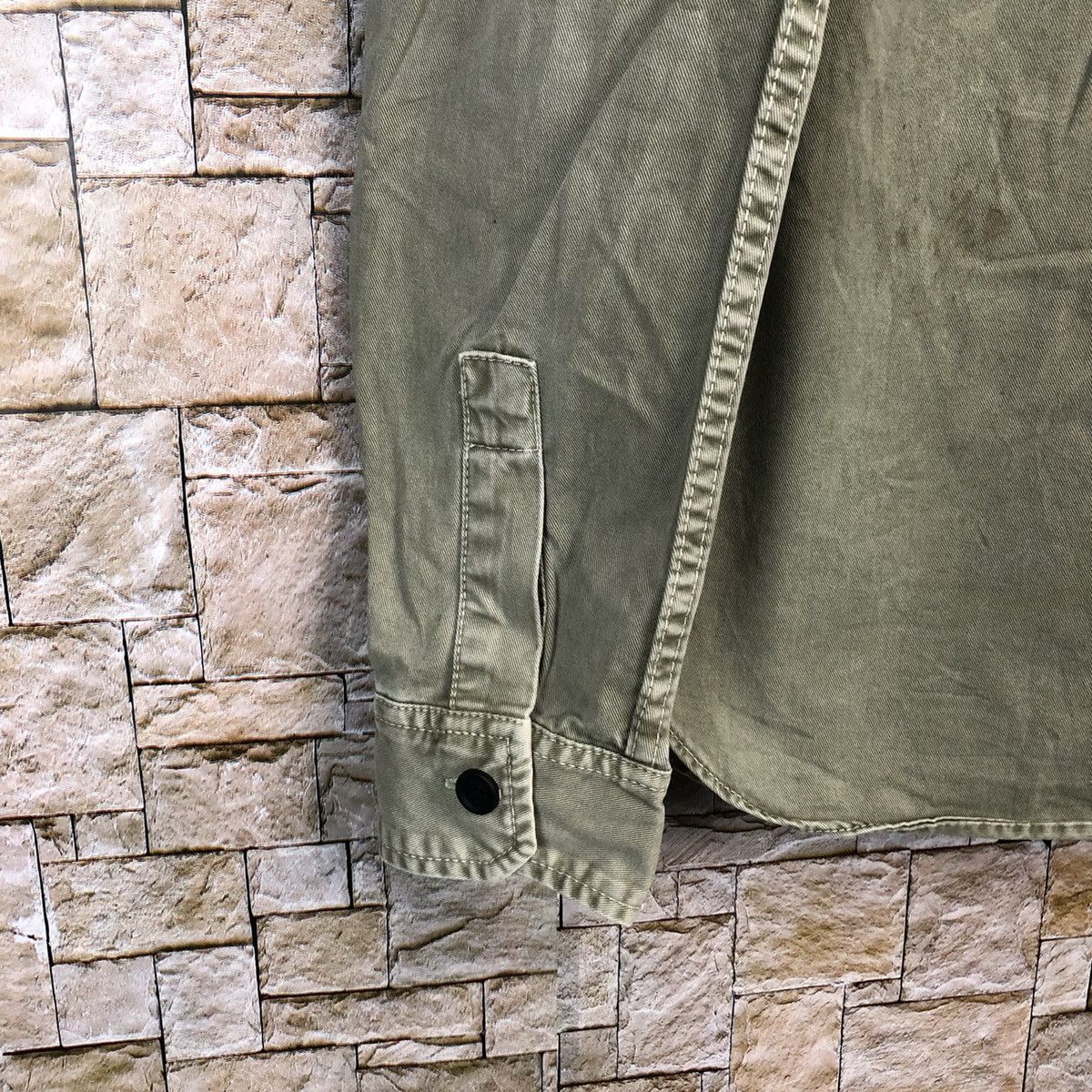 Japanese Brand Japanese Brand Green vintage jacket shirt #A217 Size US M / EU 48-50 / 2 - 14 Thumbnail