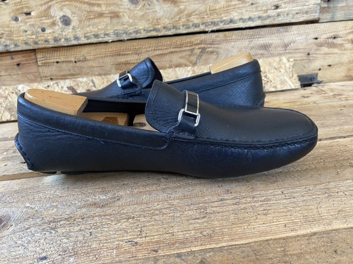 Prada Prada logo horsebit driving loafers, black shoes uk9 US 10 Size US 10 / EU 43 - 13 Thumbnail