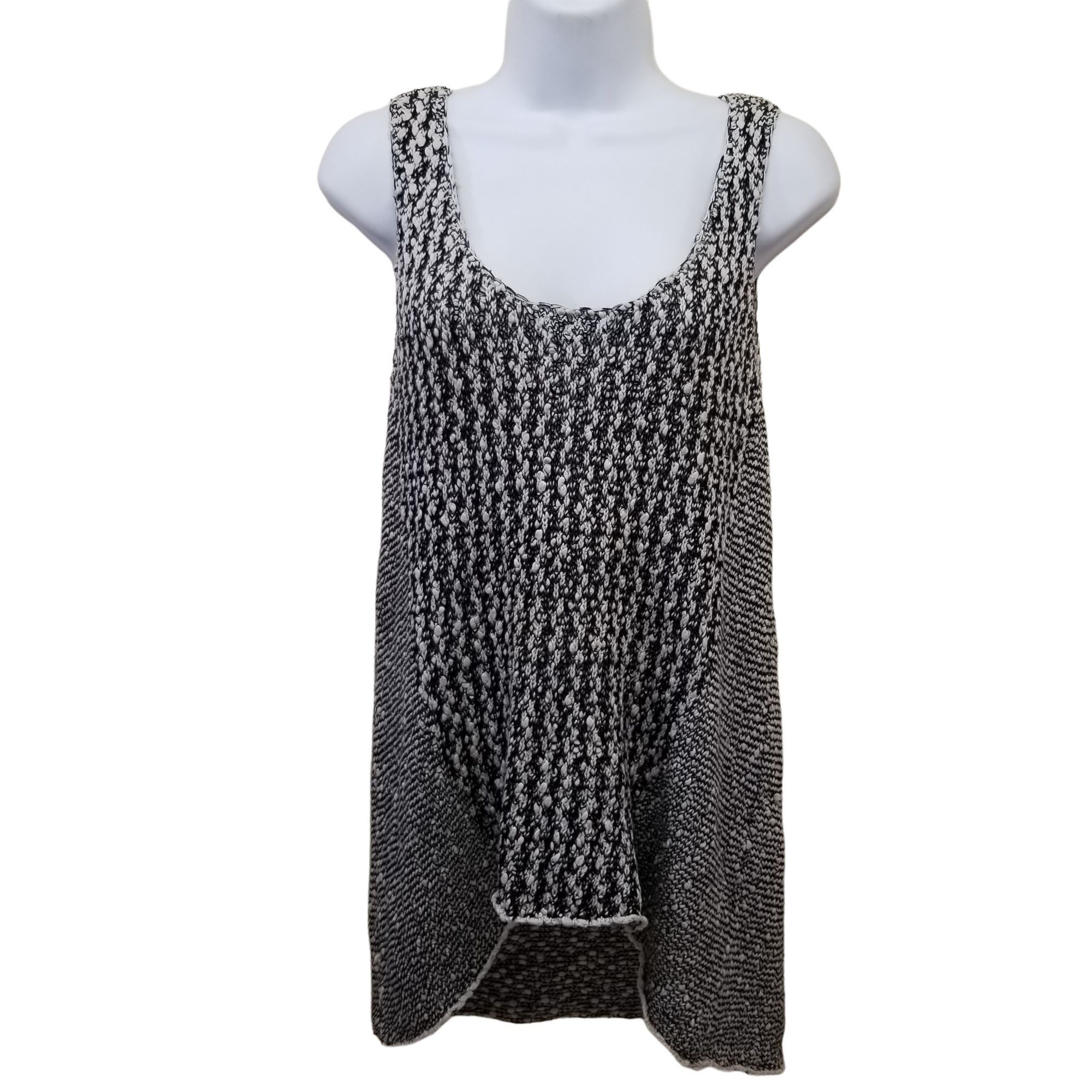Other CAbi 488 S Top Sleeveless TAPE YARN Tank Marled Knit Sweater Size S / US 4 / IT 40 - 2 Thumbnail