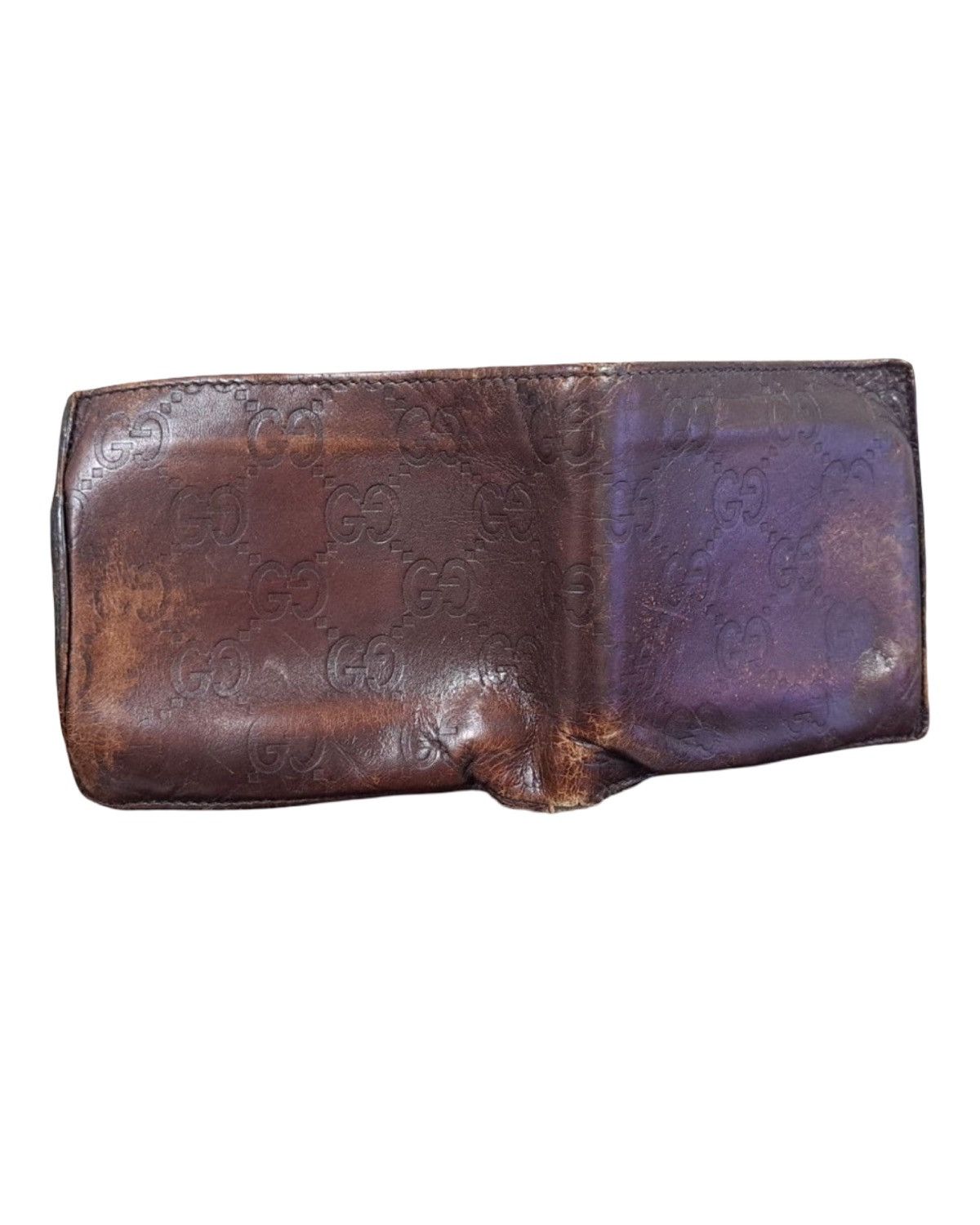 Gucci 🇮🇹MADE IN ITALY🇮🇹 GUCCI Leather Wallet Size ONE SIZE - 3 Thumbnail