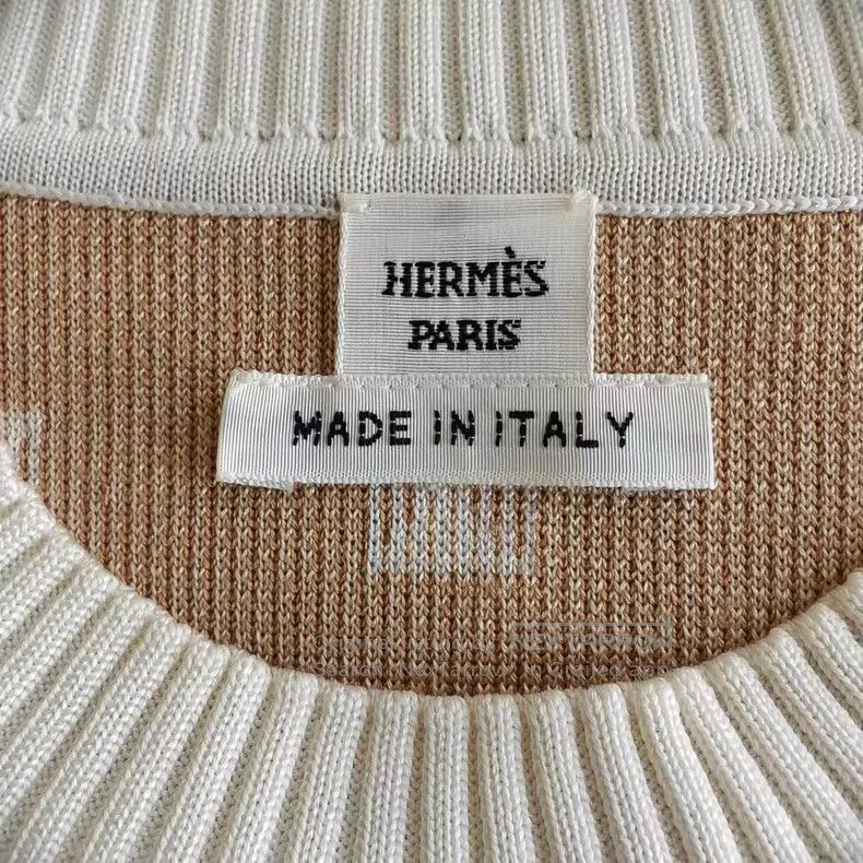 Hermes Hermes Silk knit top Size XXS / US 00 / IT 34 - 3 Thumbnail