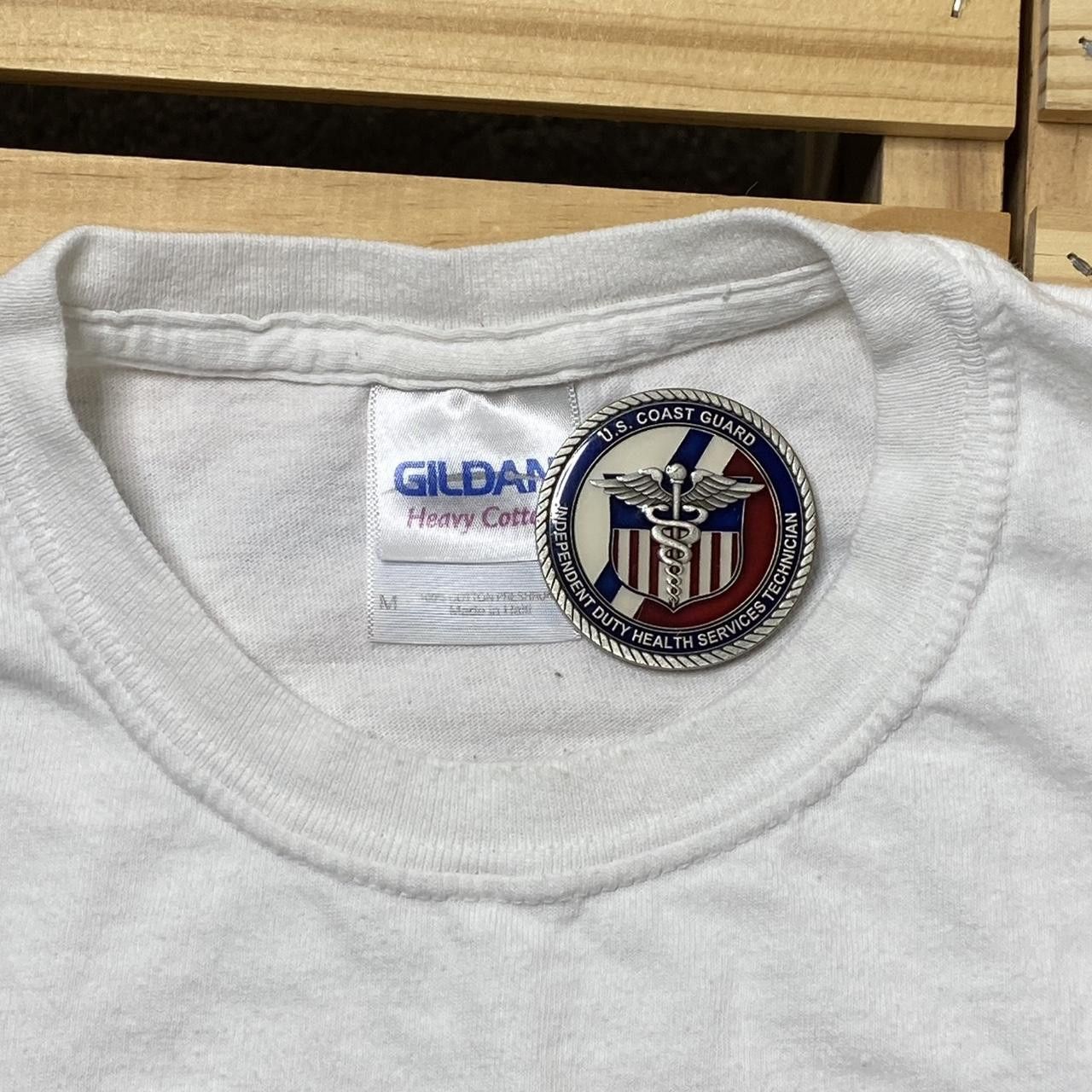 Gildan Vintage Apple Macintosh SF White Tech Tee Size Medium Size US M / EU 48-50 / 2 - 3 Thumbnail