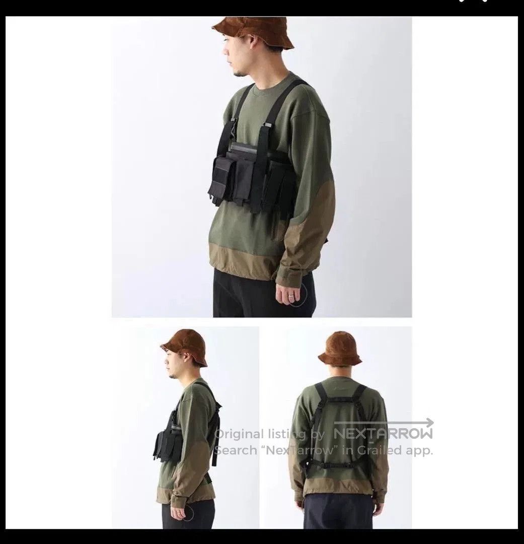 F/CE black utility vest bag from f/ce. Size US M / EU 48-50 / 2 - 7 Thumbnail