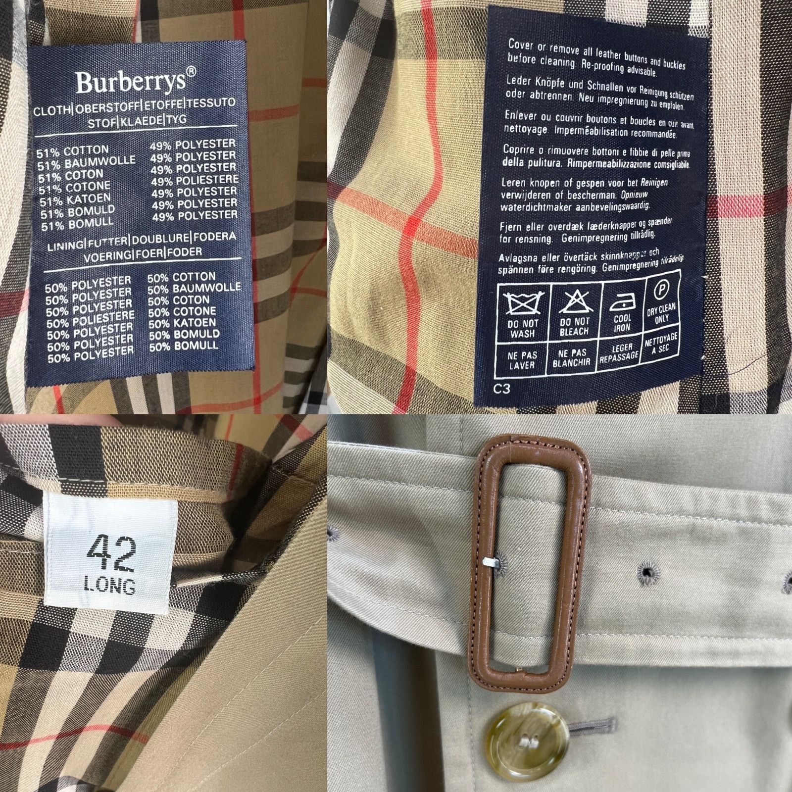 Burberry Burberry Beige Westminster Heritage Trench Coat Size US L / EU 52-54 / 3 - 8 Thumbnail