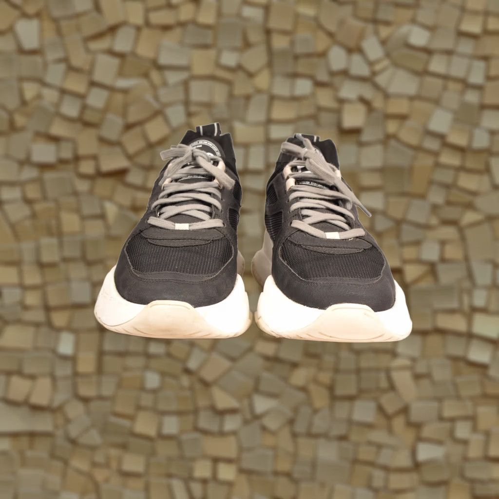P448 P448 Sneaker Men's Size 43 Black Athletic Re:new Recycled Sneakers US 10.5 UK 9 Made in Italy Size US 9 / EU 42 - 1 Thumbnail