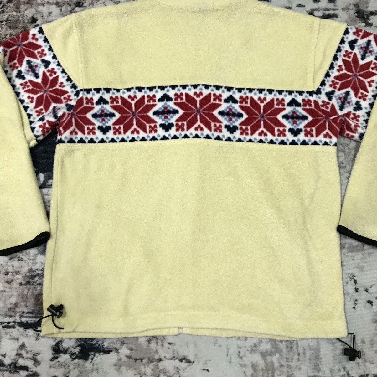 Native × Vintage Vintage Branch Out.Div Native Navajo Fleece Sweater Size US M / EU 48-50 / 2 - 8 Thumbnail
