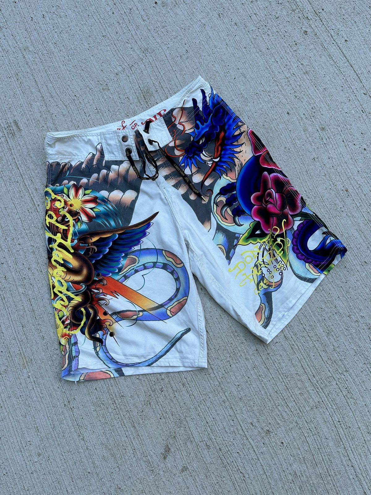 Ed Hardy Vintage Ed Hardy Shorts Size US 32 / EU 48 - 5 Thumbnail
