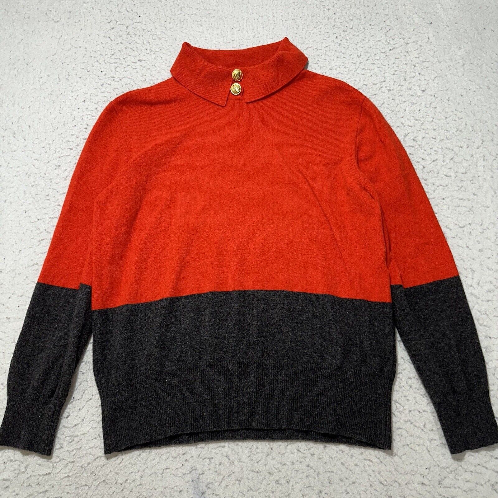 Escada Vntge Escada Margaretha Ley 40 Wool Cashmere Sweater Germany Size S / US 4 / IT 40 - 1 Thumbnail