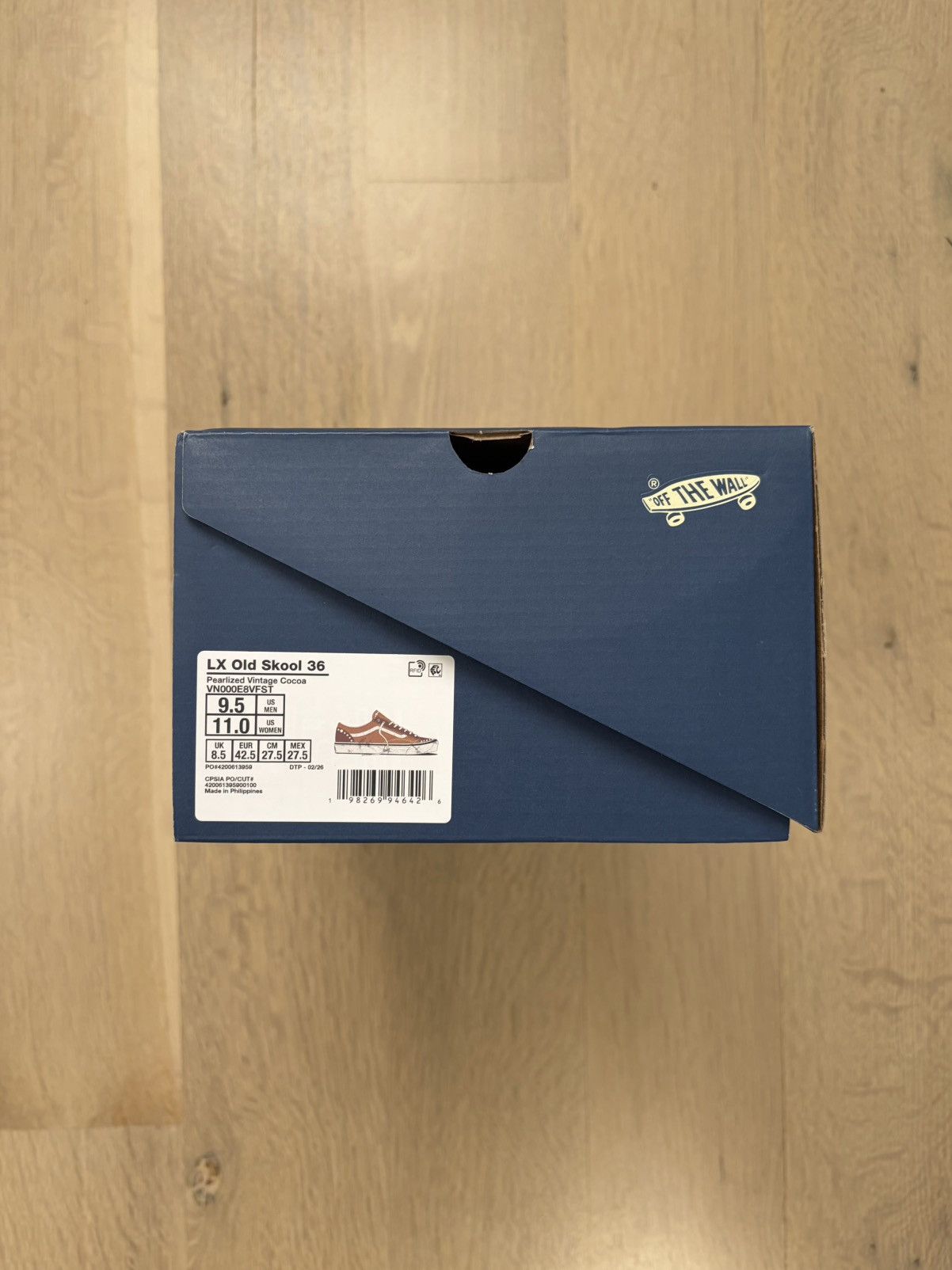 Vans Vans Old Skool 36 LX Pearlized Pack Vintage Cocoa Brown Size US 9.5 / EU 42-43 - 8 Thumbnail