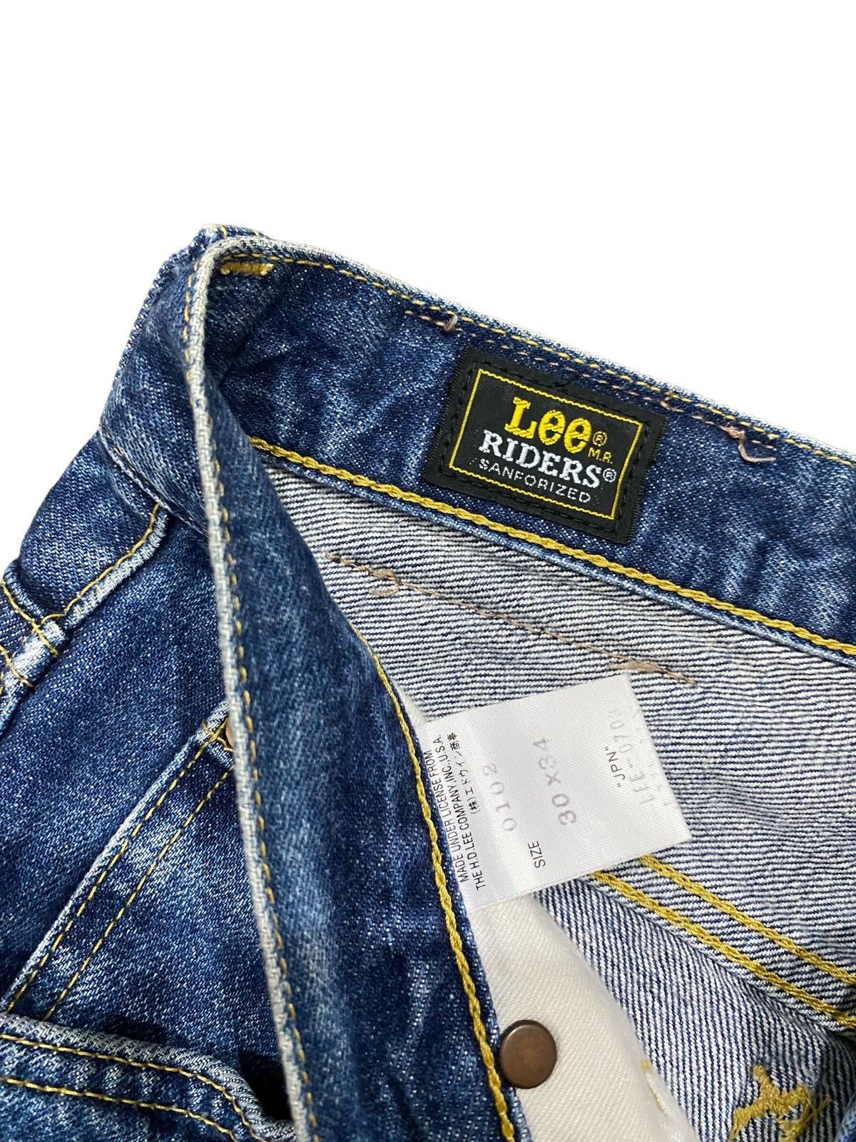 Lee Vintage Lee Boot Cut Flare Distressed Jeans W30” Size US 30 / EU 46 - 15 Thumbnail