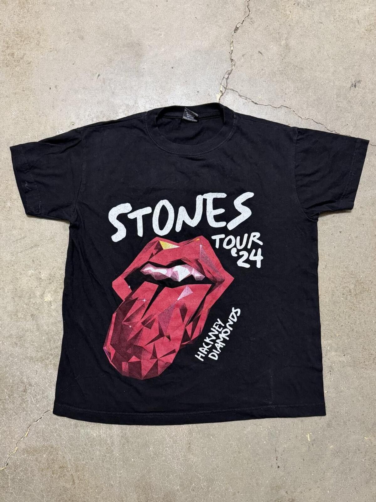 The Rolling Stones Rolling Stones Hackney Diamonds Tour Concert Merch 2024 Size ONE SIZE - 1 Thumbnail
