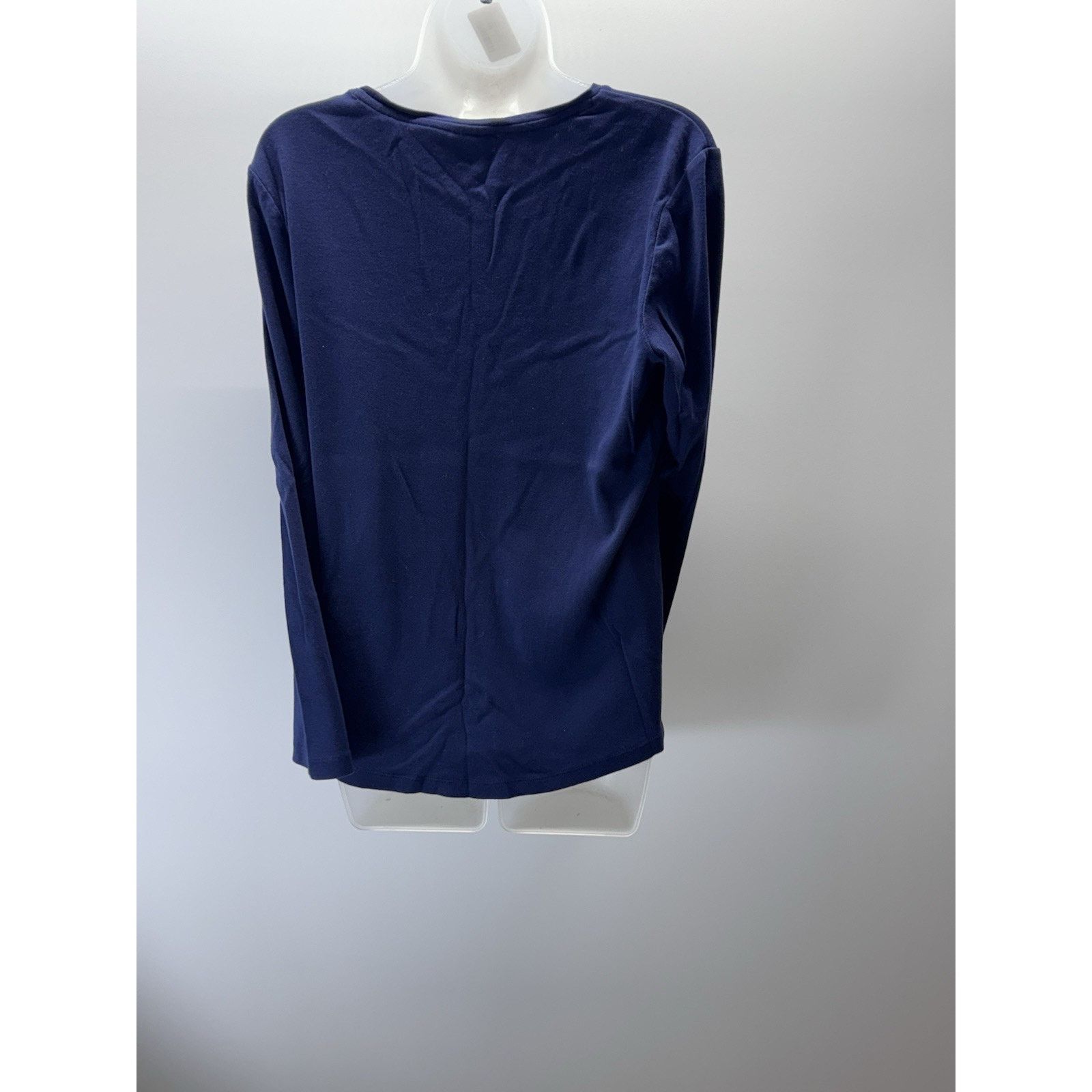 Chicos Chico's Navy Blue Pullover Women’s Large 2 Size L / US 10 / IT 46 - 3 Thumbnail