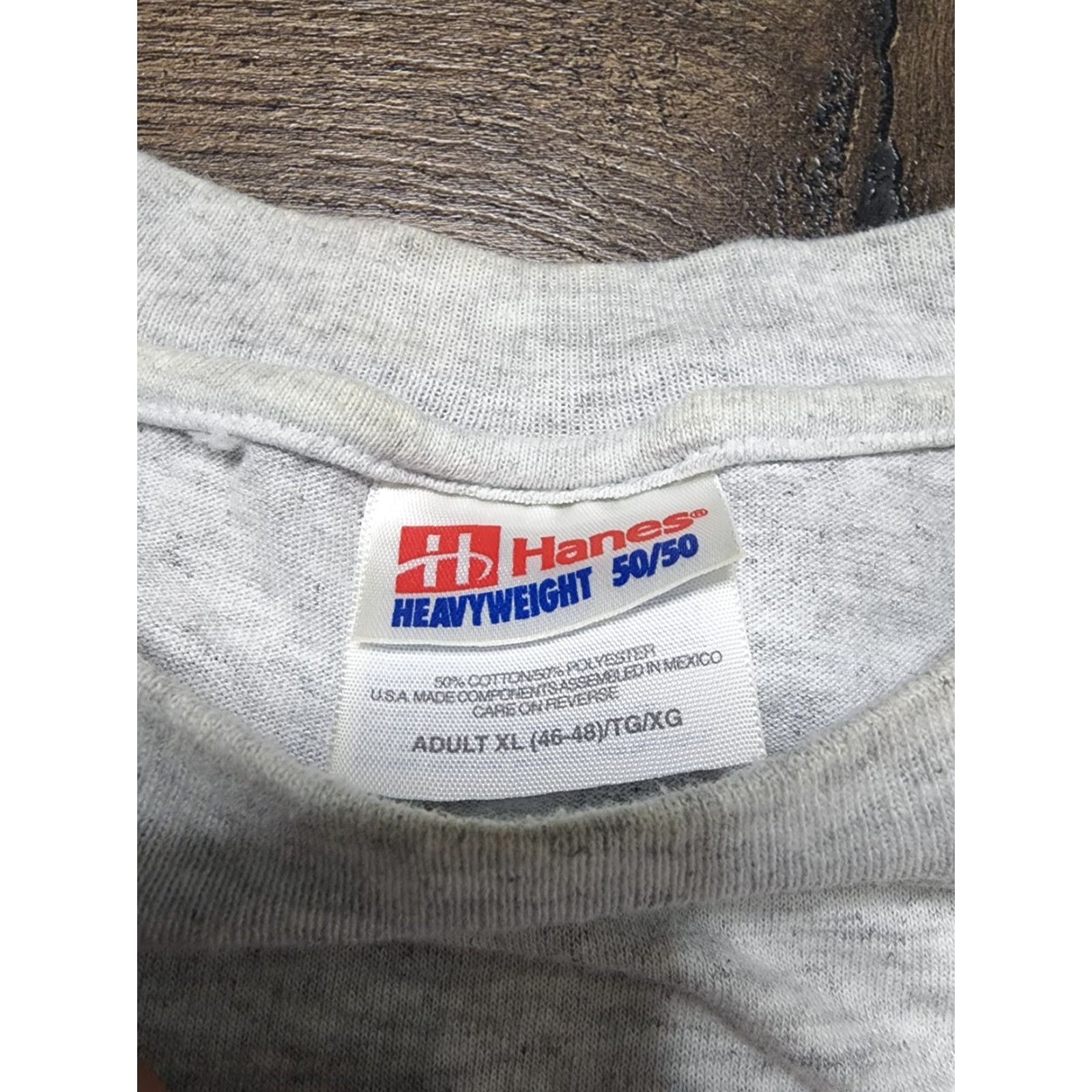 Hanes Vintage 90s Mens XL T Shirt Class of 1999 Auburndale High School FL Distressed Graphic Print T Shirt Hanes Shirt Mens XS-XL? Size US XL / EU 56 / 4 - 4 Thumbnail