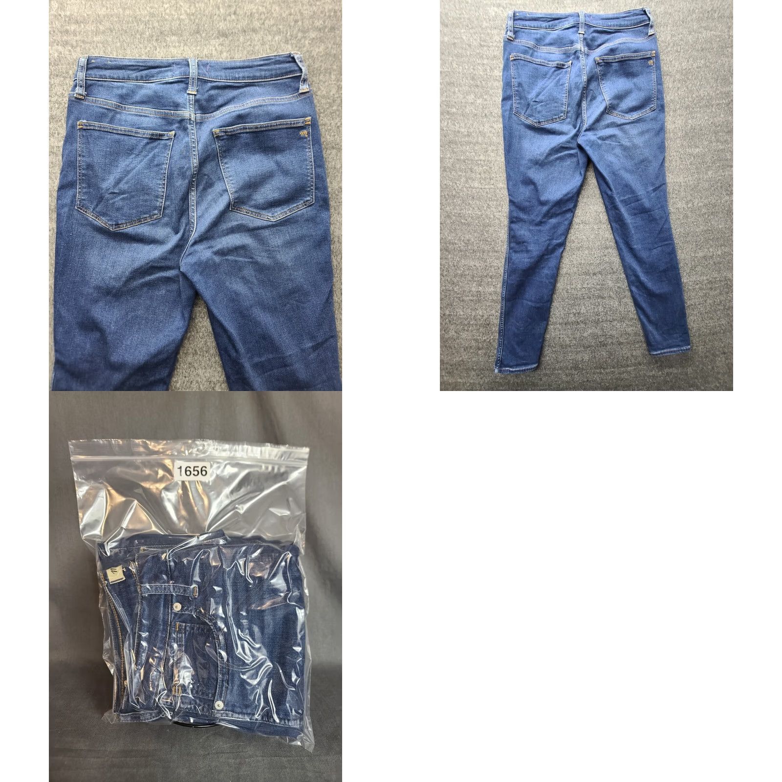 Madewell Madewell Jeans Womens 28x28 Skinny Fit Tapered Leg High Rise Stretch Blue Denim 5-Pocket Regular Size 28 Womens Legging Style City Preppy Size 28" / US 6 / IT 42 - 9 Thumbnail