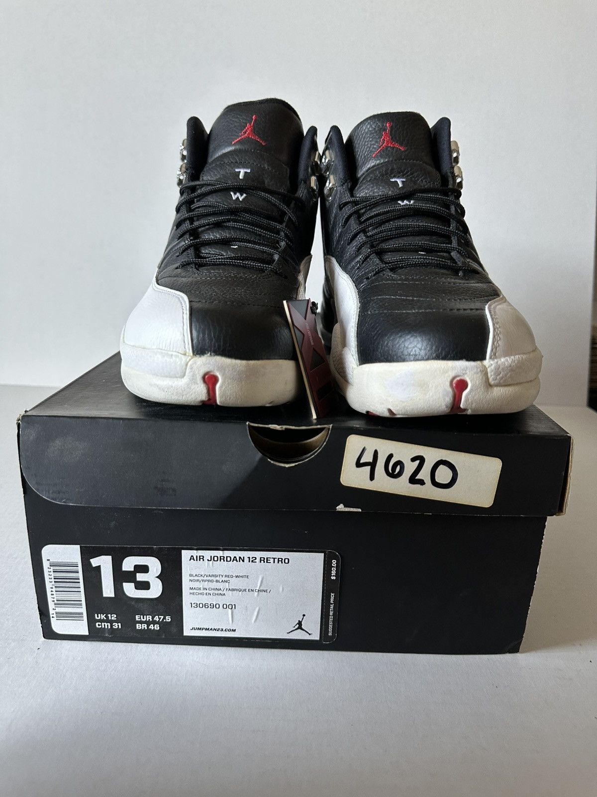 Jordan Brand Jordan 12 Retro Playoffs 2012 Size US 13 / EU 46 - 1 Thumbnail