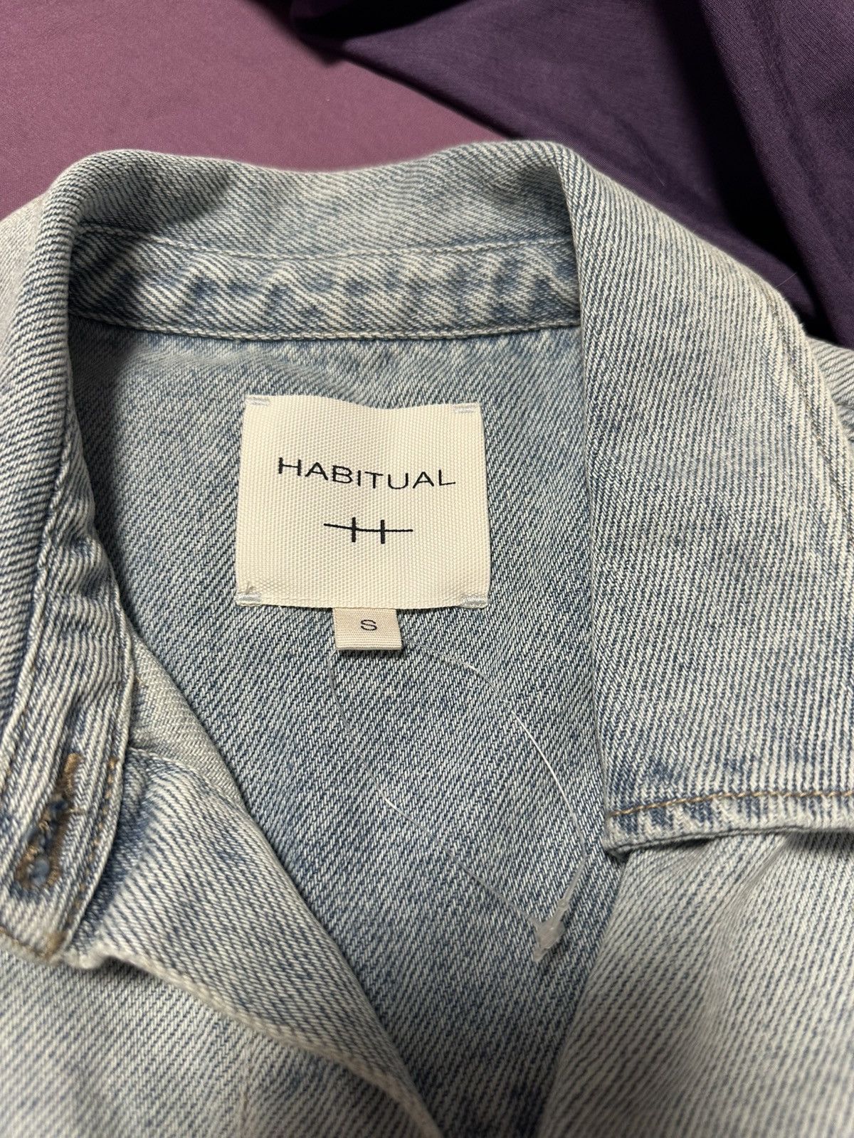 Other never worn straight from factory habitual denim vest Size S / US 4 / IT 40 - 2 Thumbnail