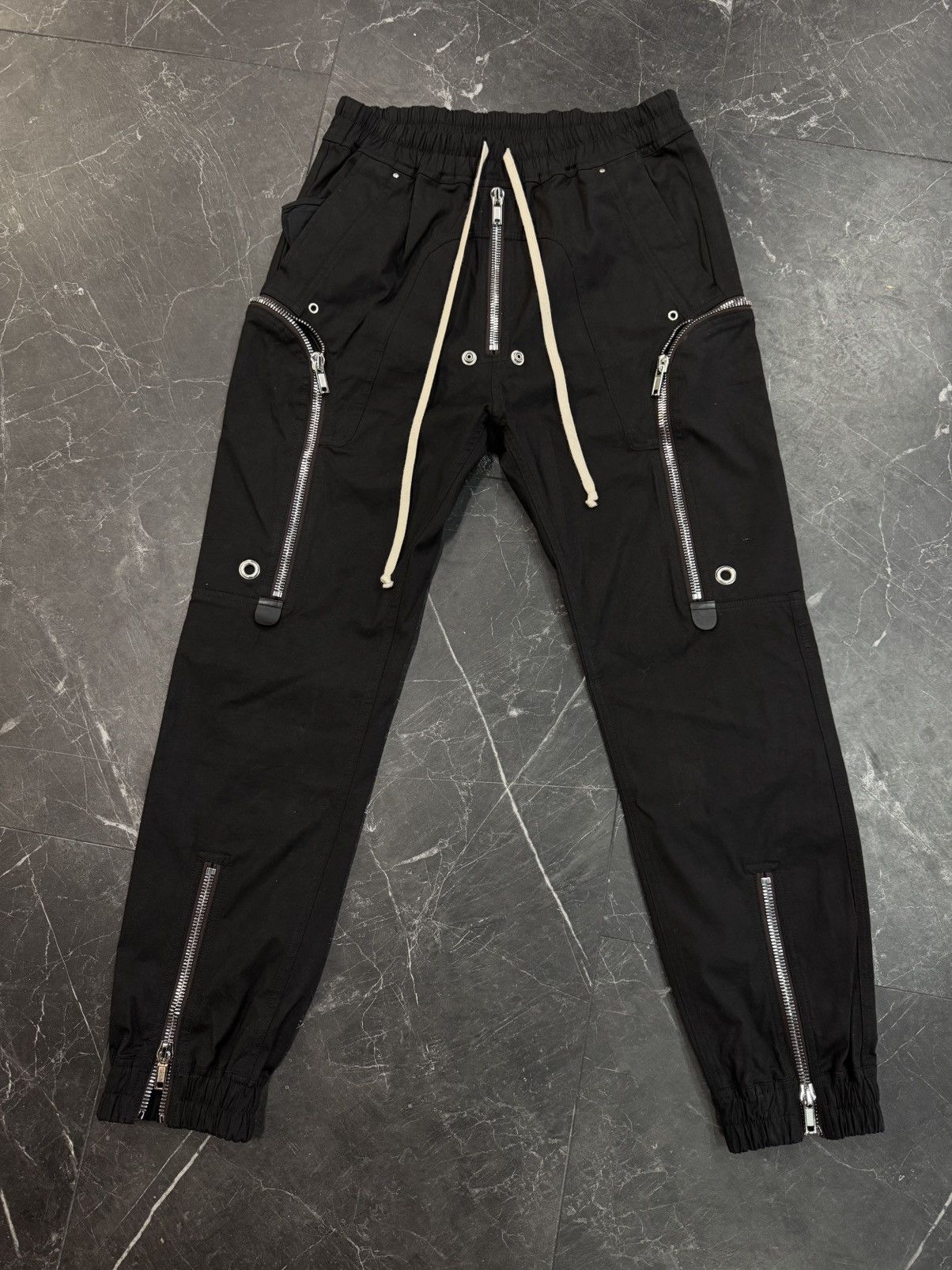 Rick Owens Rick Owens Luxor Bauhaus Cargo Pants Black | Grailed