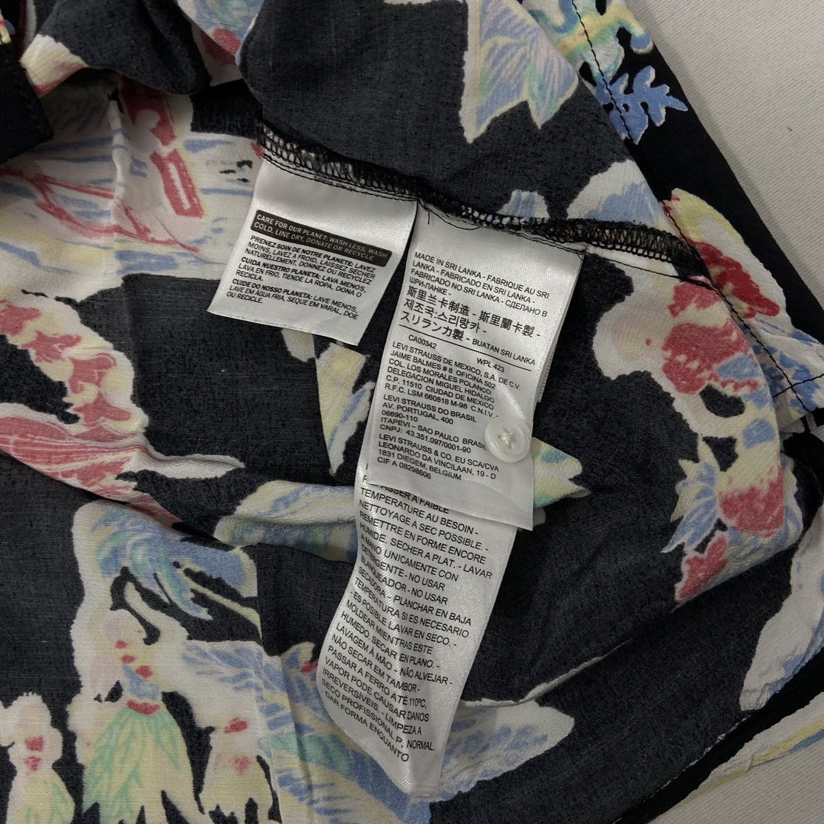 Jams World × Levi's Levi’s Open Collar Shirt Short Sleeve Pattern Palm Beach Size S / US 4 / IT 40 - 3 Thumbnail