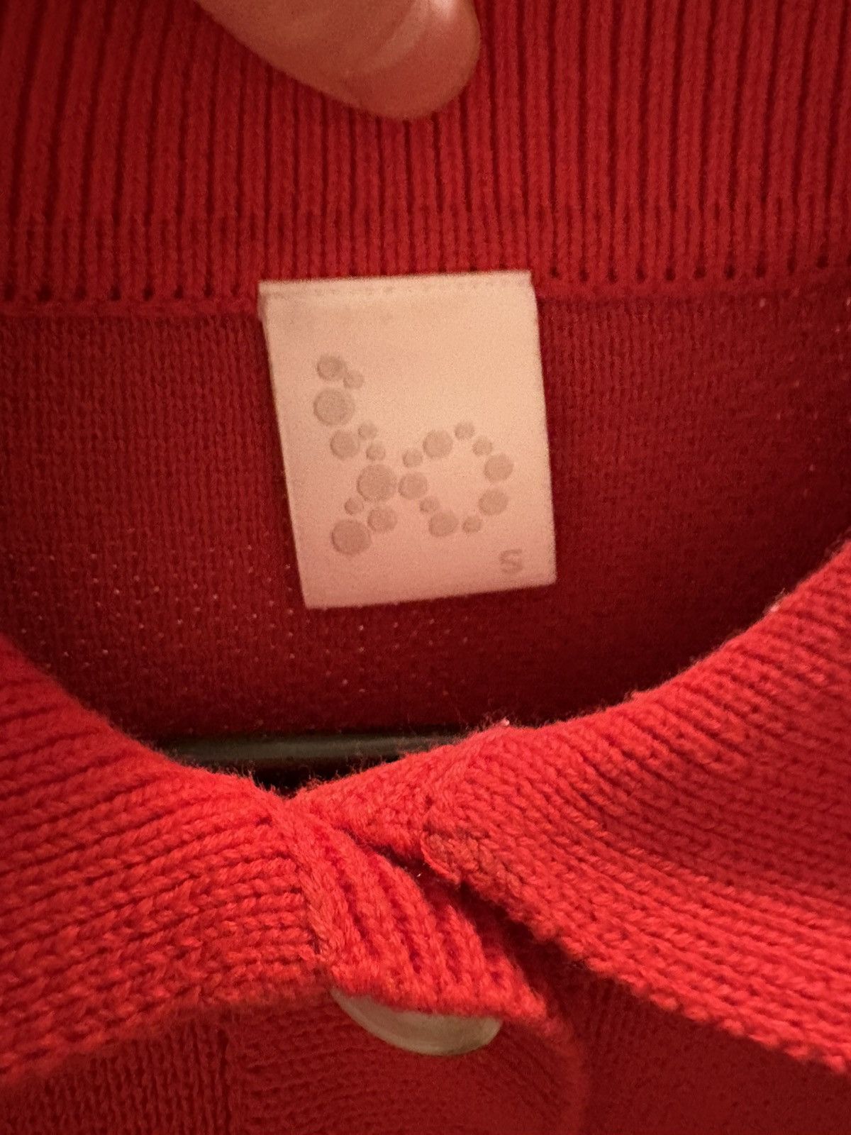 Bad Son Bad Son Red knit Polo Size US S / EU 44-46 / 1 - 3 Thumbnail