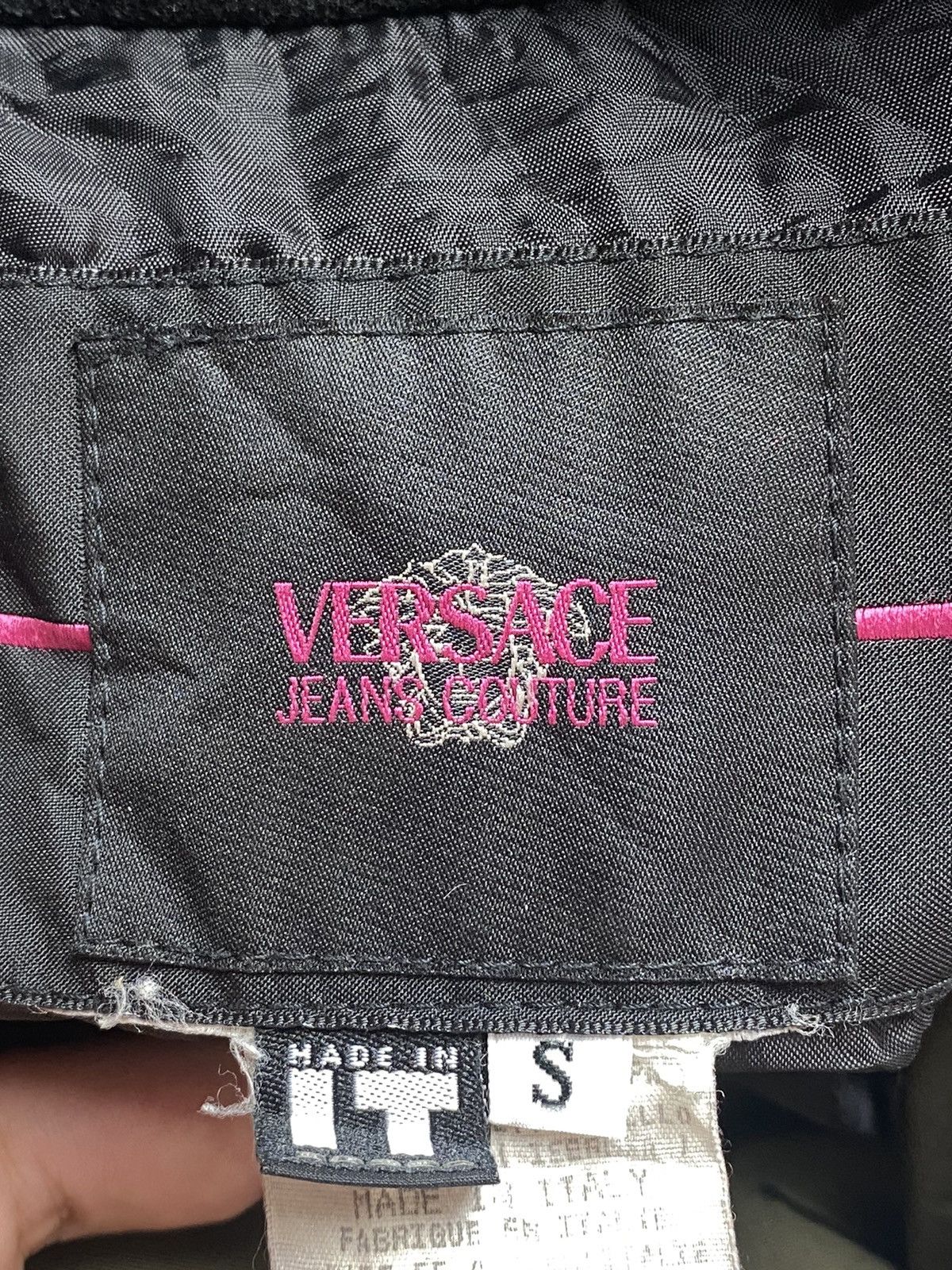 Versace Jeans Couture 1990s Gianni Versace Jeans - Survival Long Jacket Size US L / EU 52-54 / 3 - 6 Thumbnail