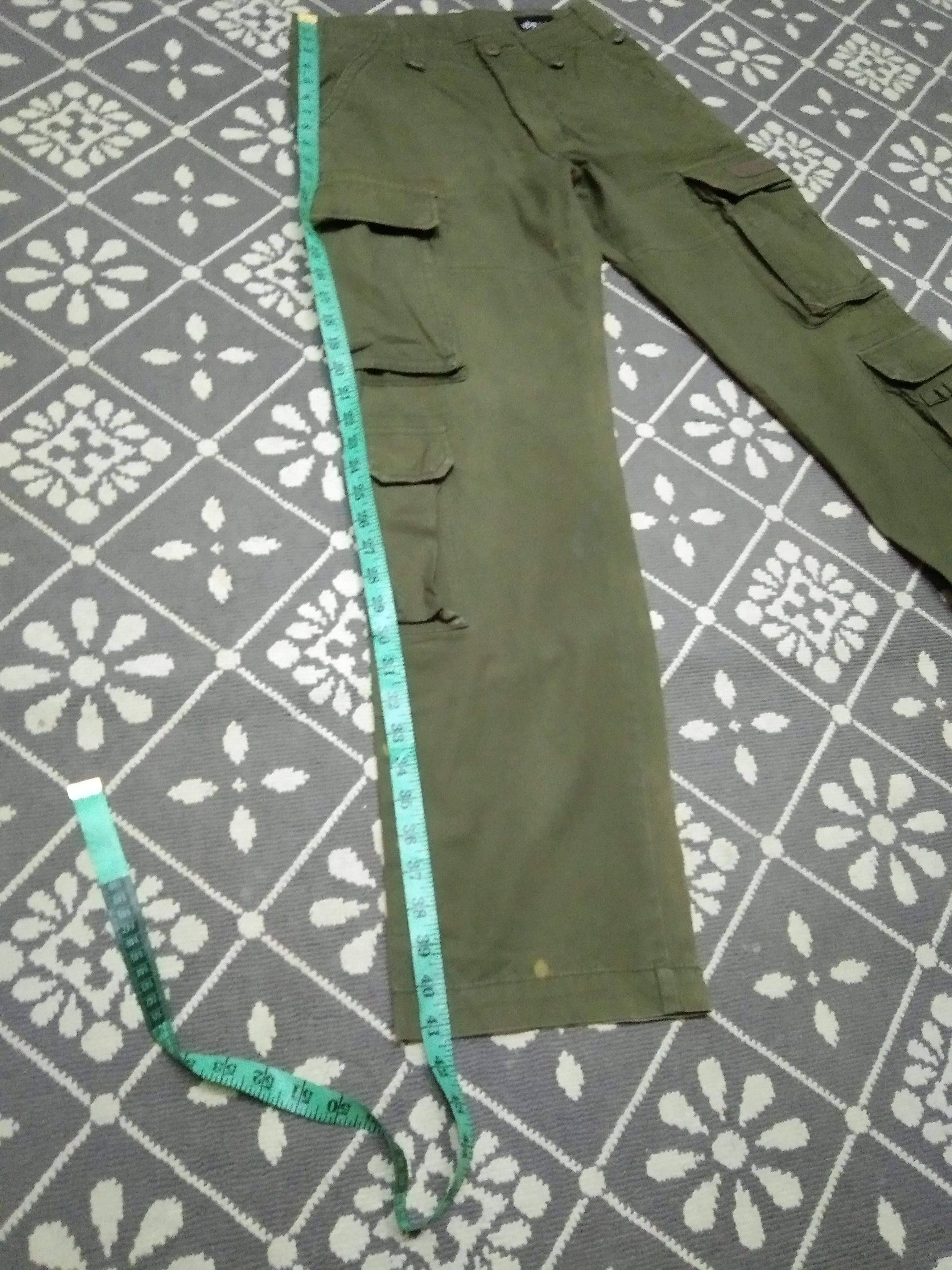 Alpha Industries VINTAGE ALPHA INDUSTRIES 8 POCKETS CARGO PANT. Size US 30 / EU 46 - 19 Thumbnail
