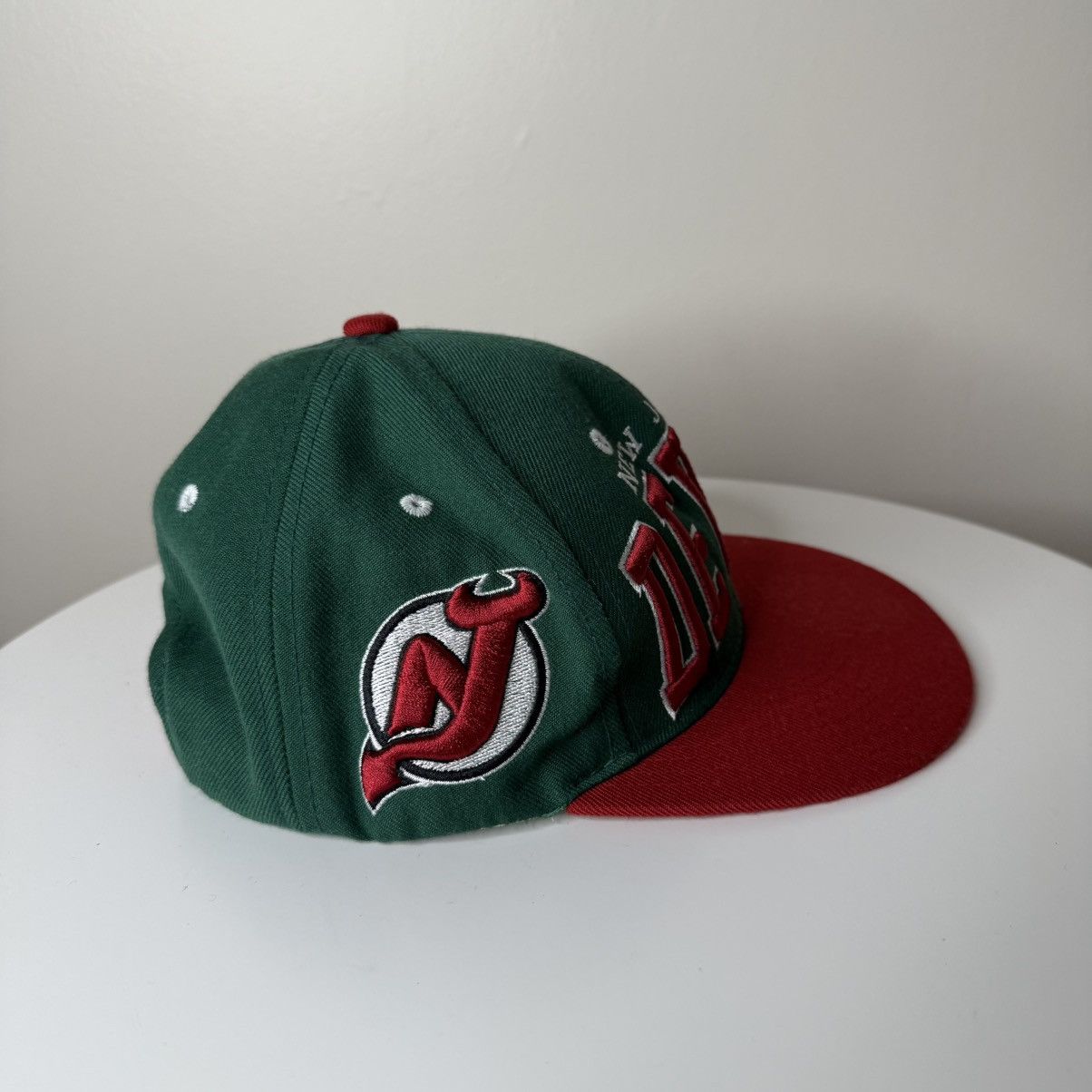 Vintage Vintage New Jersey Devils NHL Snapback Hat – Zephyr Z-Hat Size ONE SIZE - 4 Thumbnail