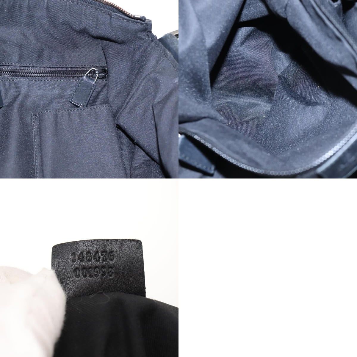 Gucci GUCCI Shoulder Bag Nylon Black Silver Size ONE SIZE - 13 Thumbnail
