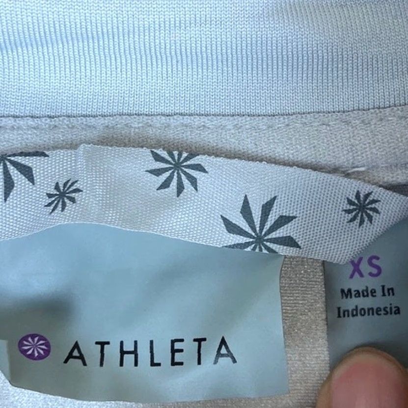 Athleta Athleta Womens Jacket Light Blue Athletic Stand Collar Zip Up Stretch XS Size XS / US 0-2 / IT 36-38 - 6 Thumbnail