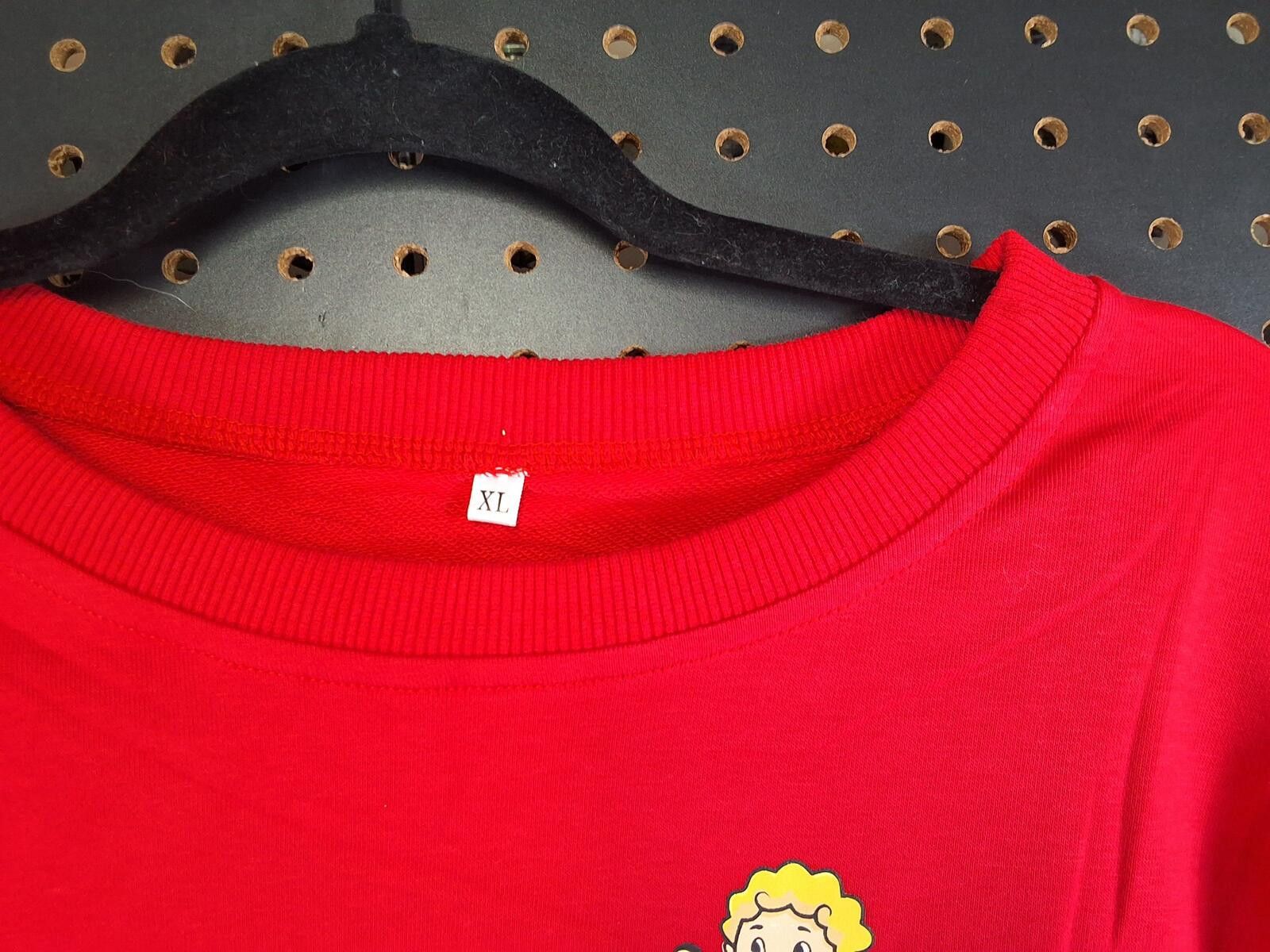 Unknown London Vibrant Red XL Sweater with Fun Graphic - Cozy & Stylish! Size XL / US 12-14 / IT 48-50 - 2 Thumbnail