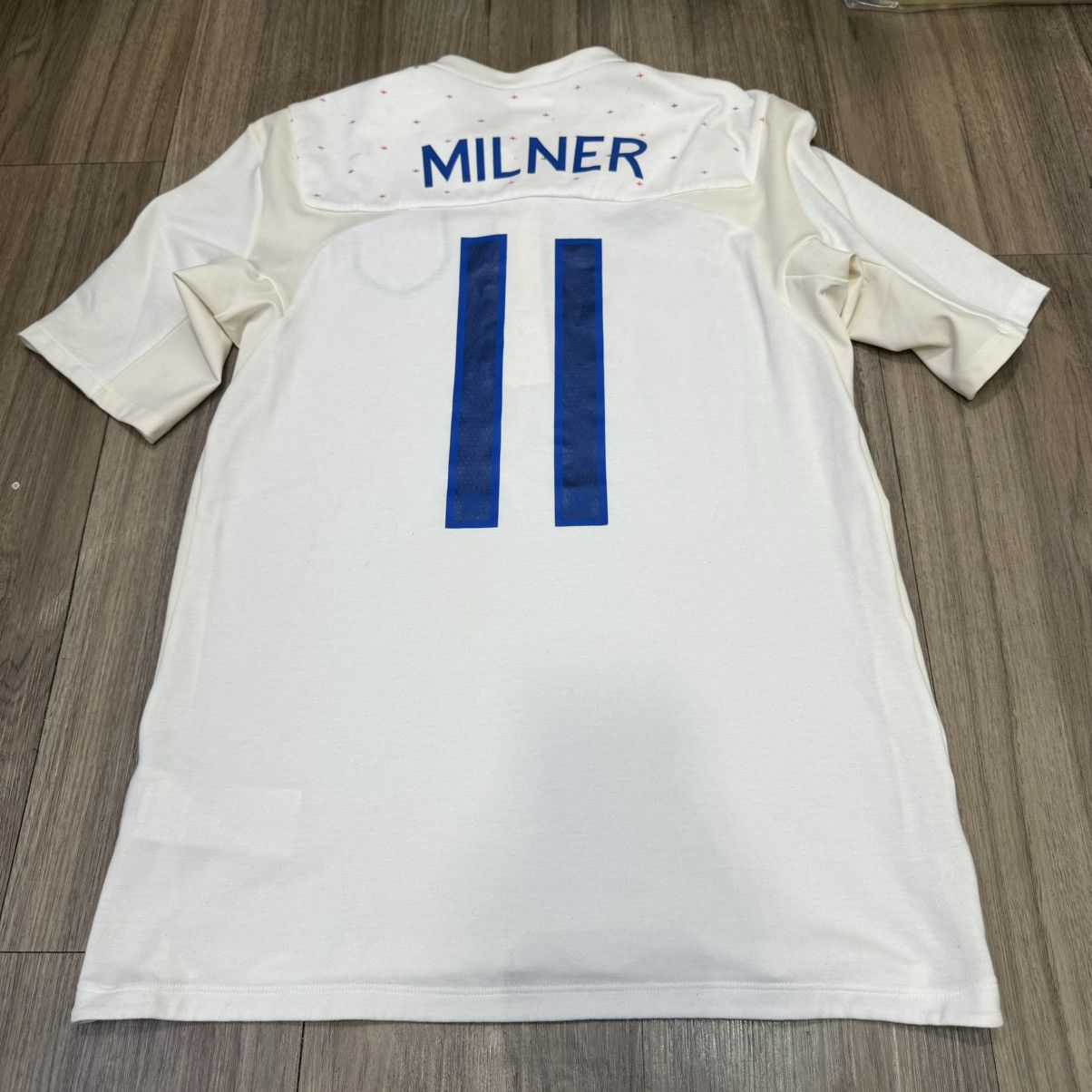 Umbro England 11/12 home shirt #11 Milner Size US S / EU 44-46 / 1 - 2 Thumbnail