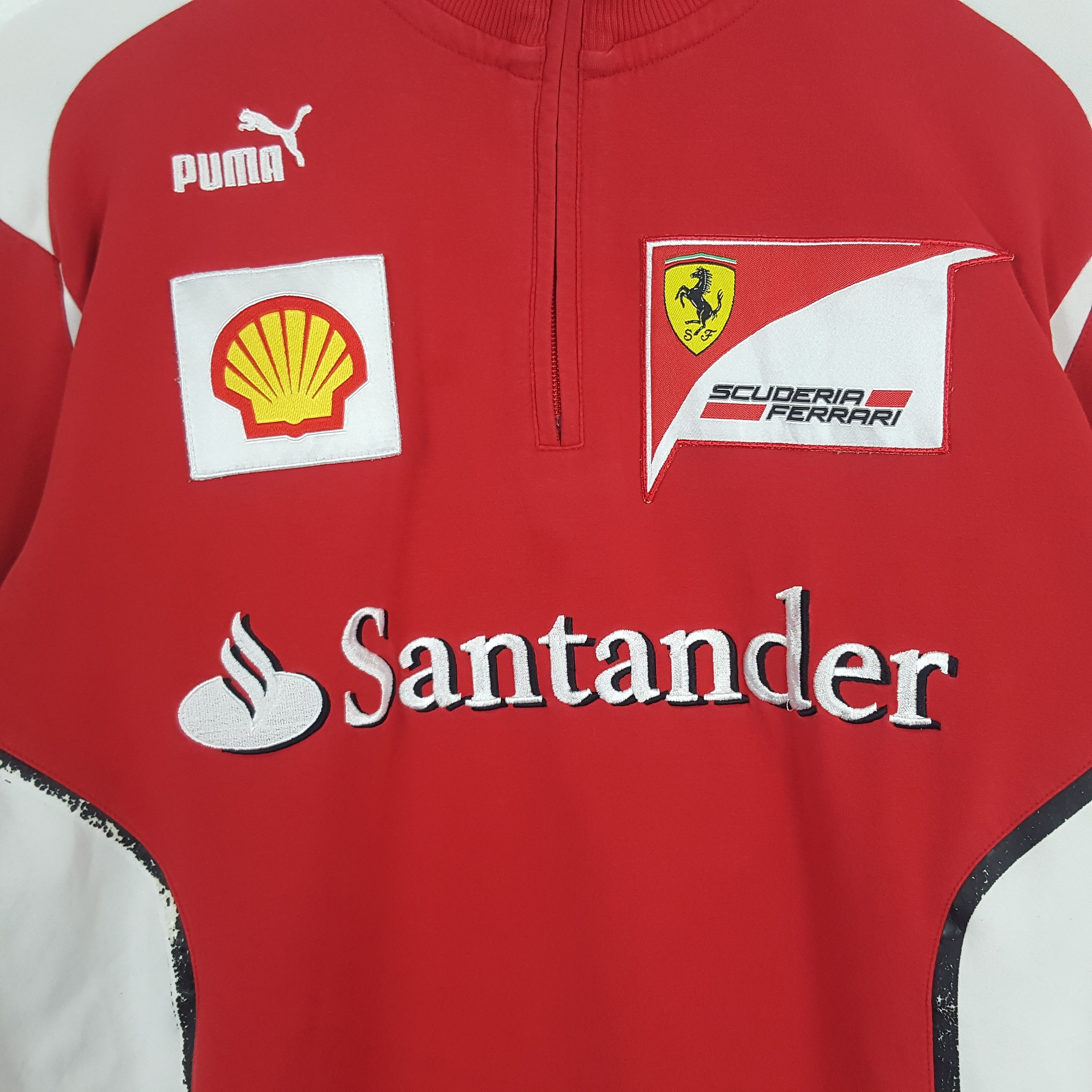 Ferrari × Puma × Vintage Vintage Ferrari X Puma Pirelli Racing Formula One Sweatshirt Size US M / EU 48-50 / 2 - 2 Thumbnail