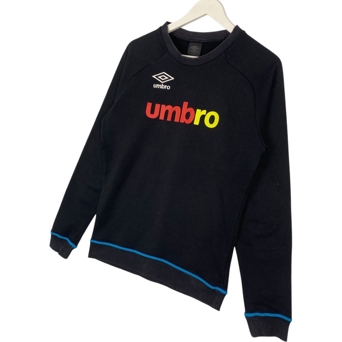 Umbro × Vintage Vintage Umbro Crewneck Sweatshirt Black Size M Size US M / EU 48-50 / 2 - 2 Thumbnail