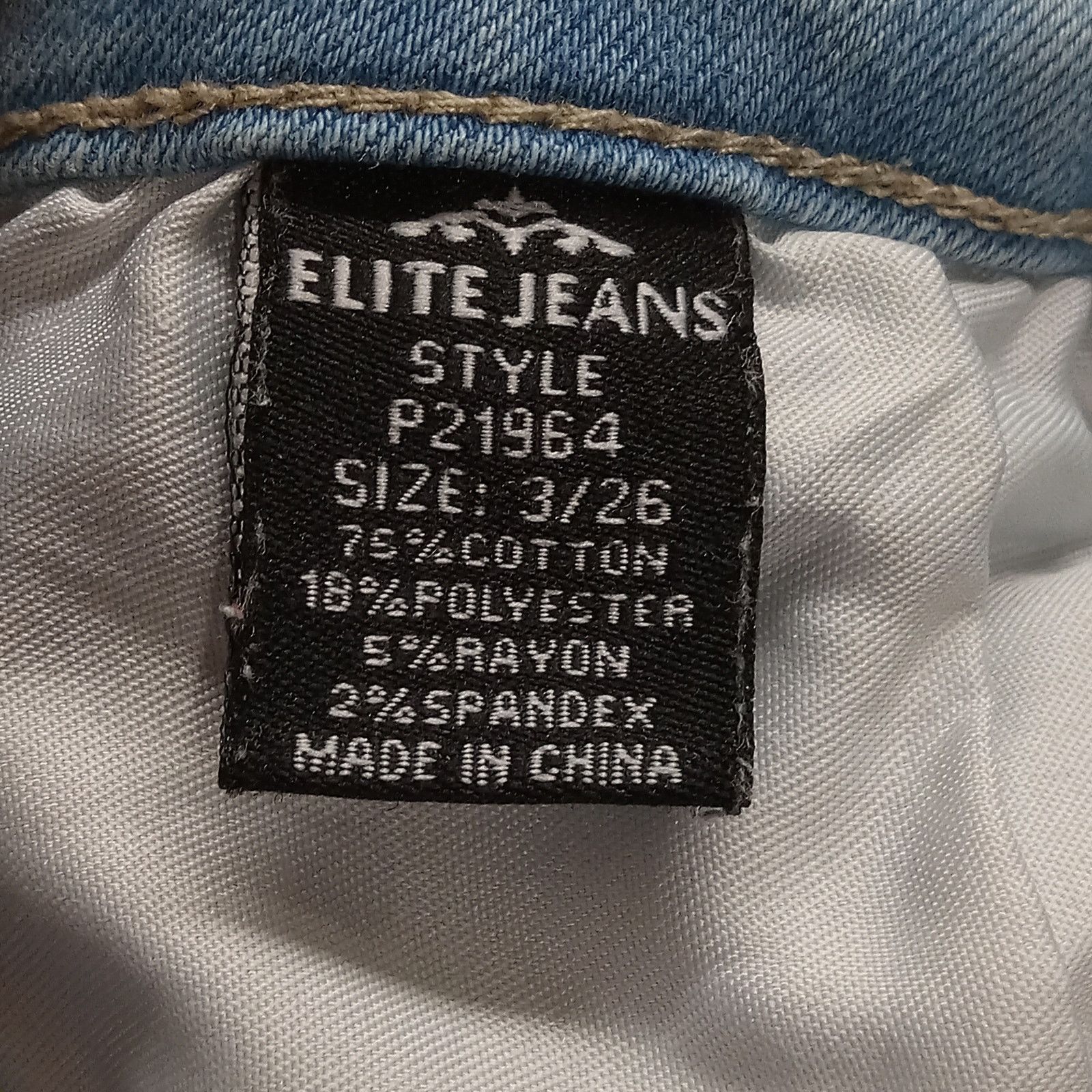 & Other Stories Elite Jeans 28 X 27 Women's Destressed High Rise Light Wash Size 28" / US 6 / IT 42 - 6 Thumbnail